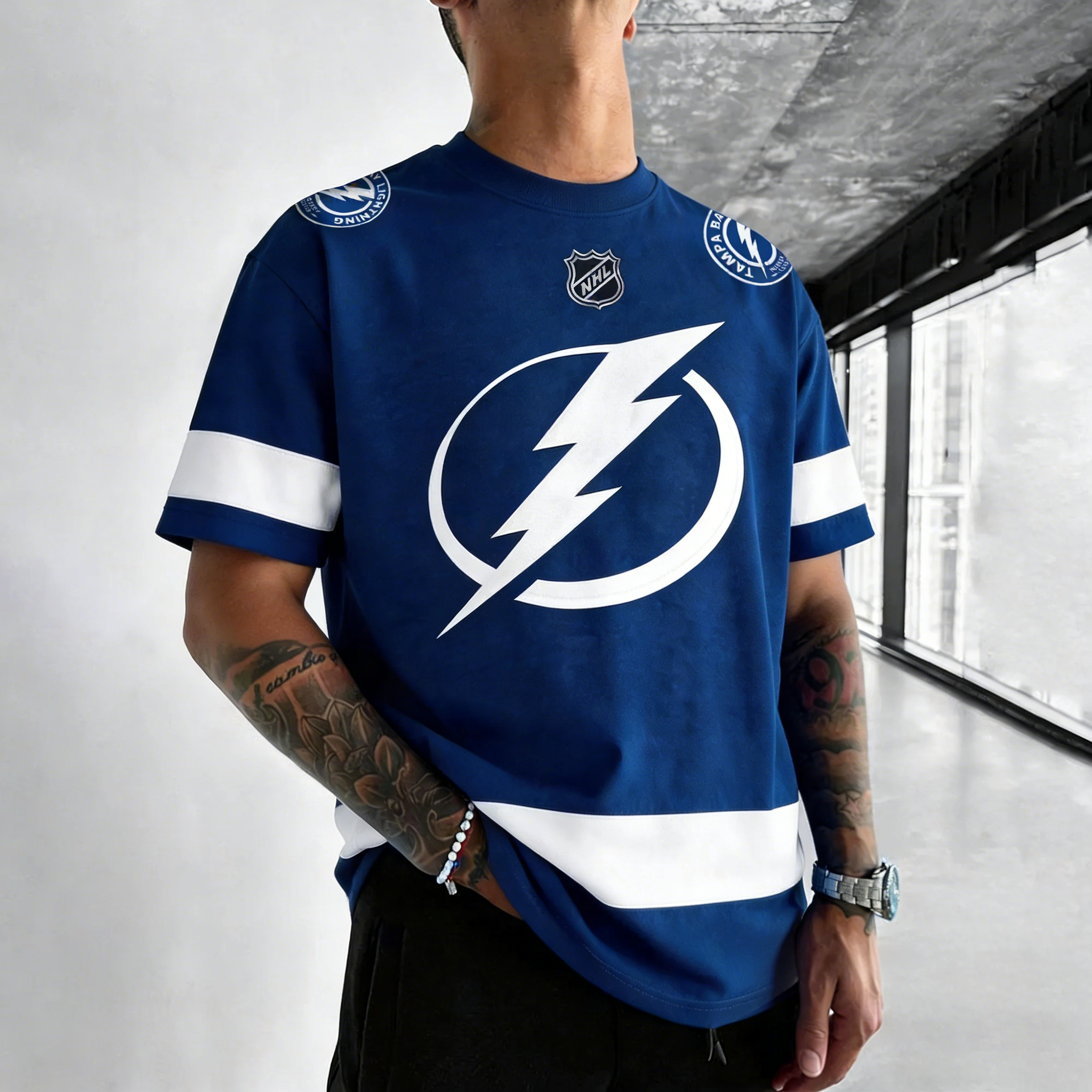 Unisex  "Tampa Bay Lightning"  Inspired Trendy T-shirt