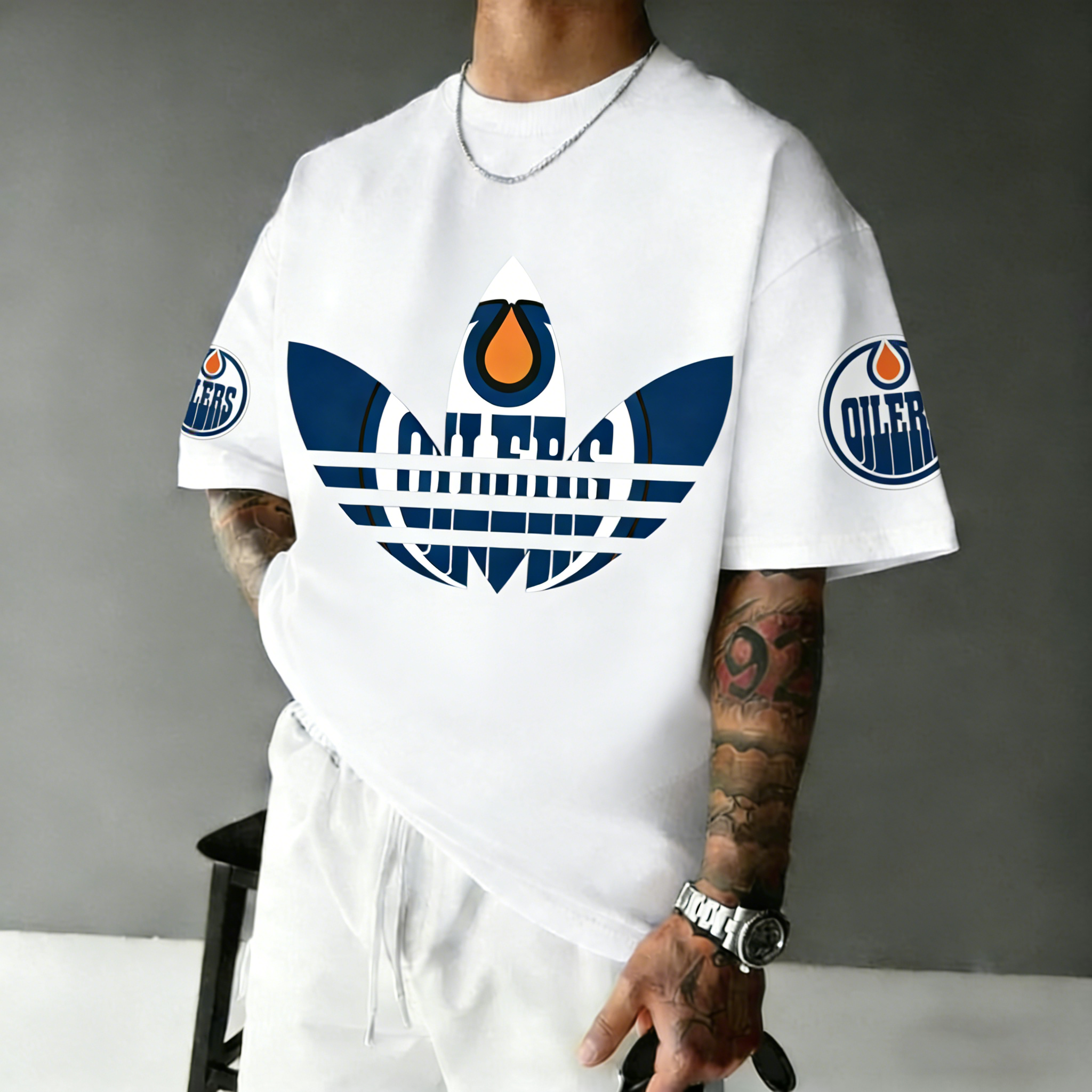 Unisex "Edmonton Oilers" Inspired Trendy T-shirt