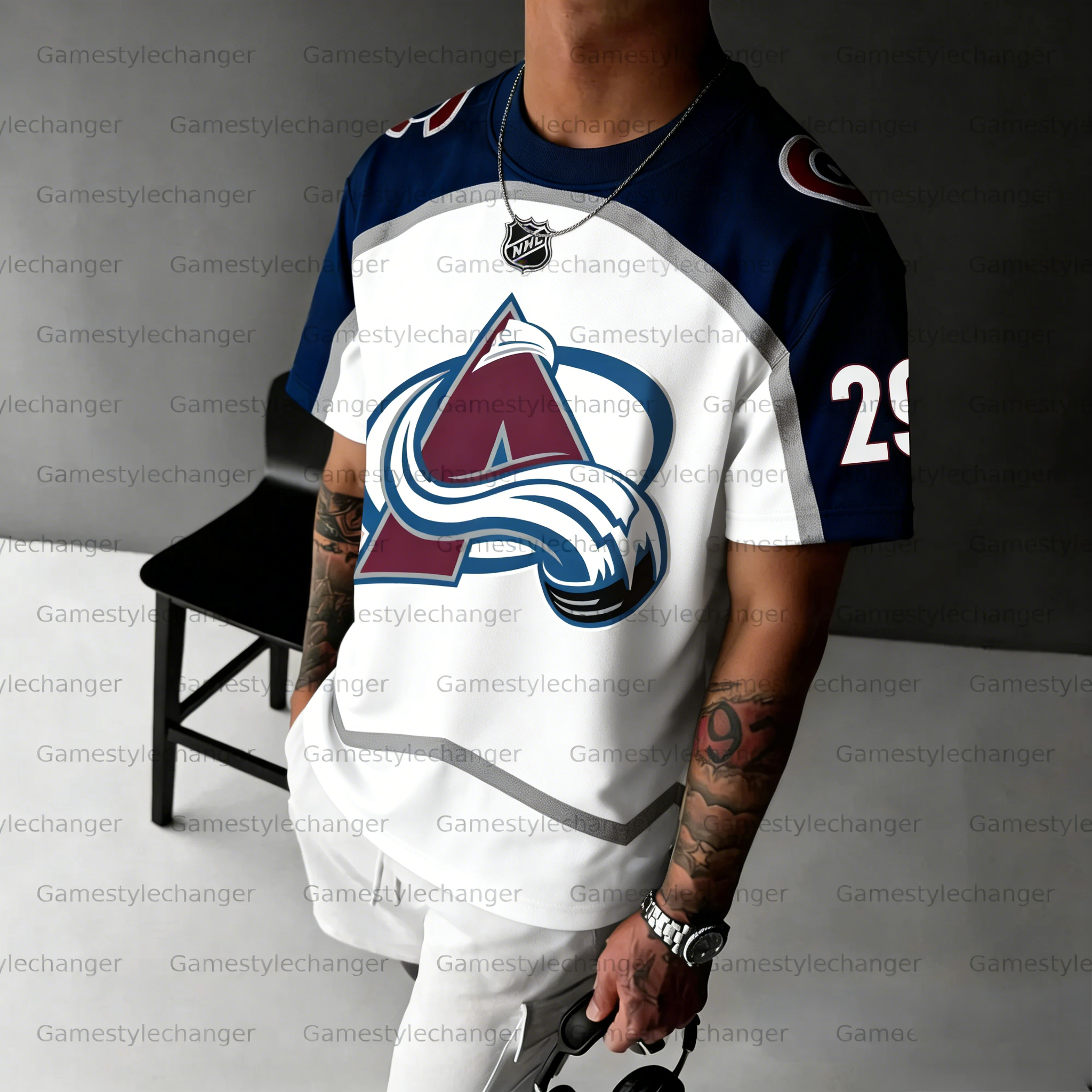 Unisex  "Colorado Avalanche"  Inspired Trendy T-shirt
