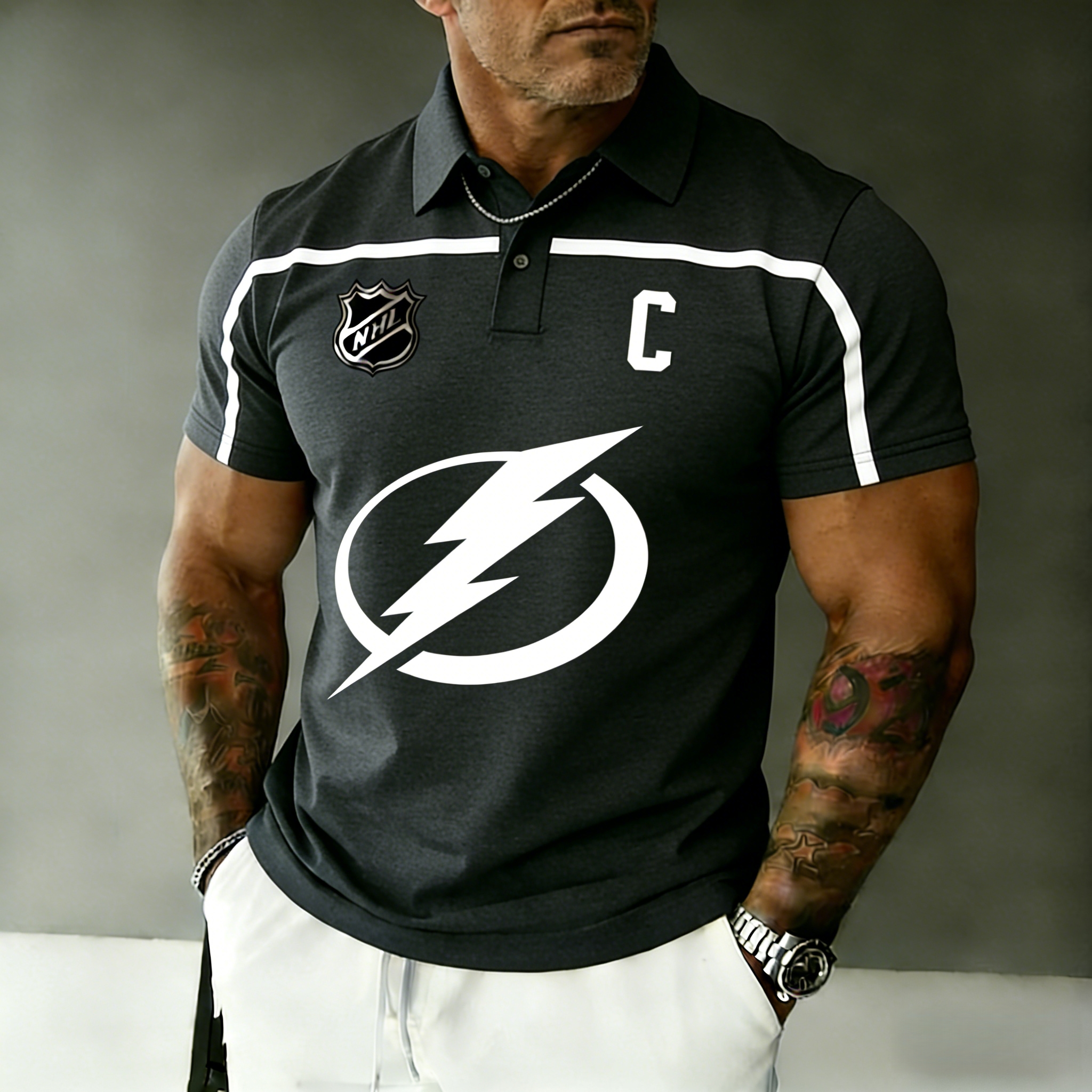 Tampa Bay Lightning Captain Polo Shirt