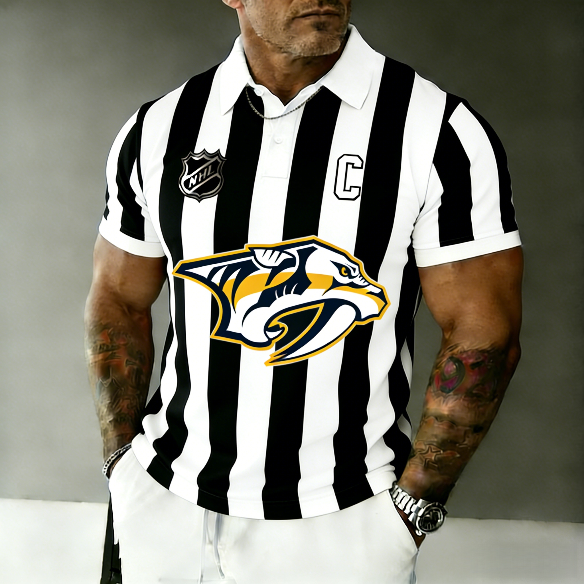 Nashville Predators captain's polo shirt