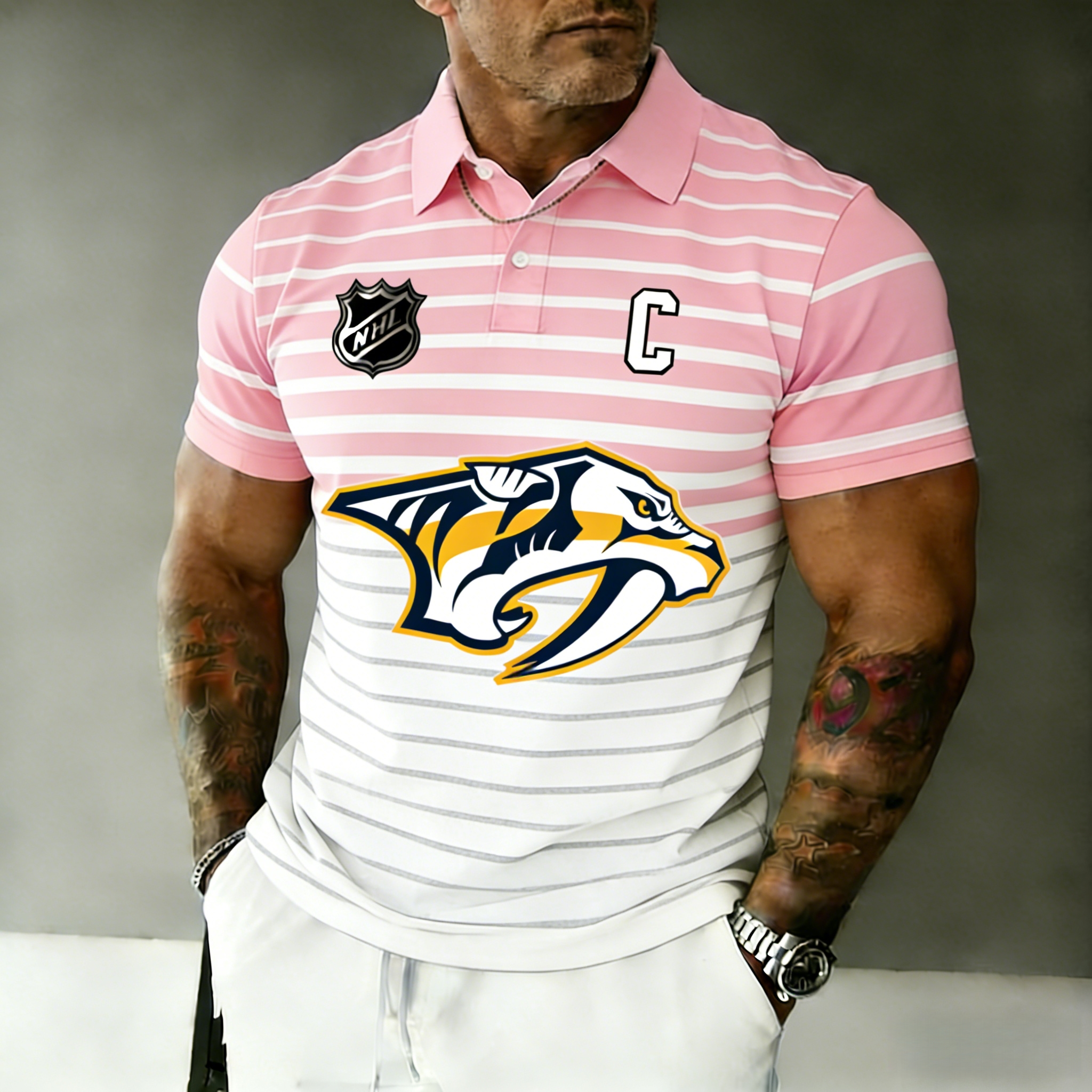 Nashville Predators captain's polo shirt