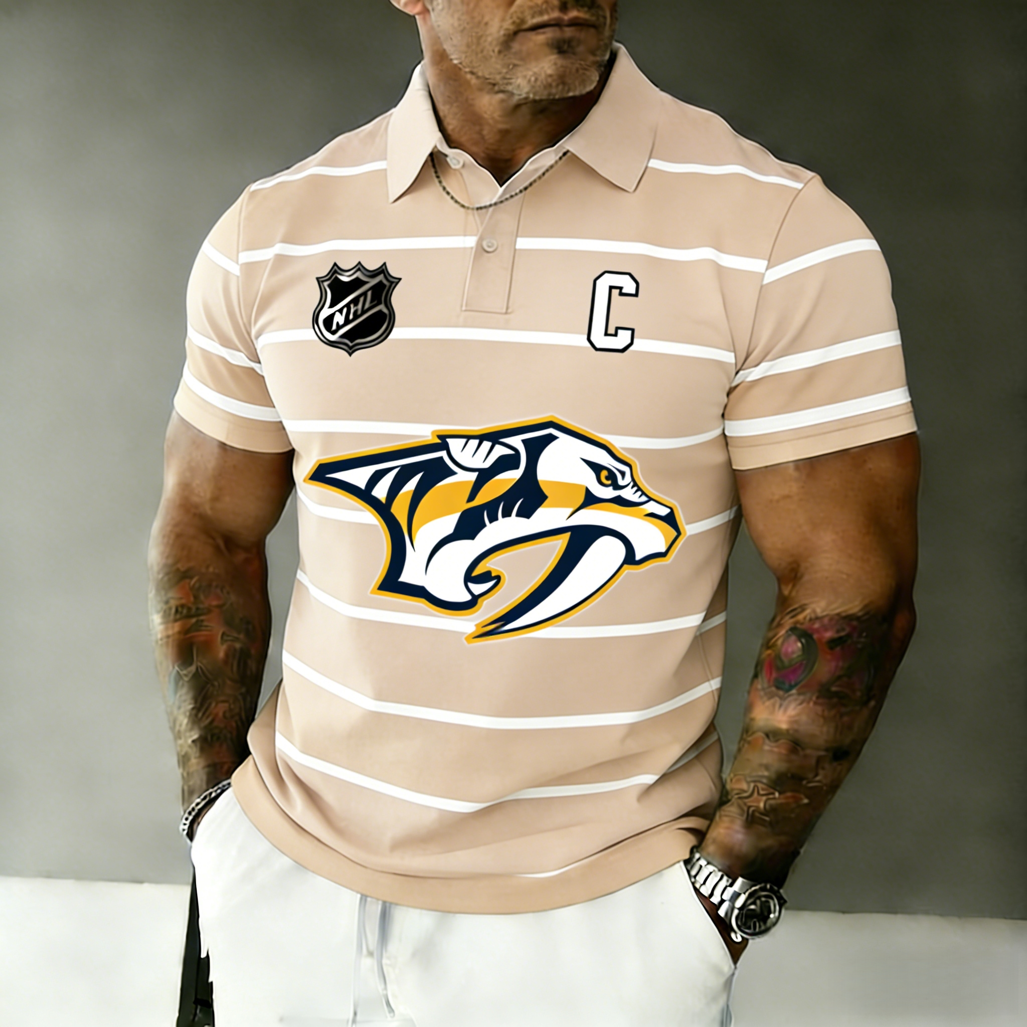 Nashville Predators captain's polo shirt