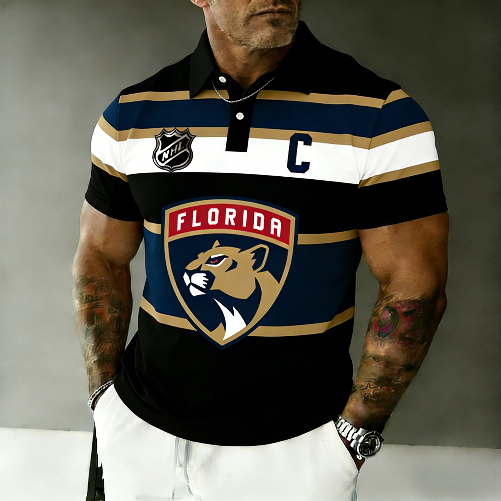 Florida Panthers captain's polo shirt
