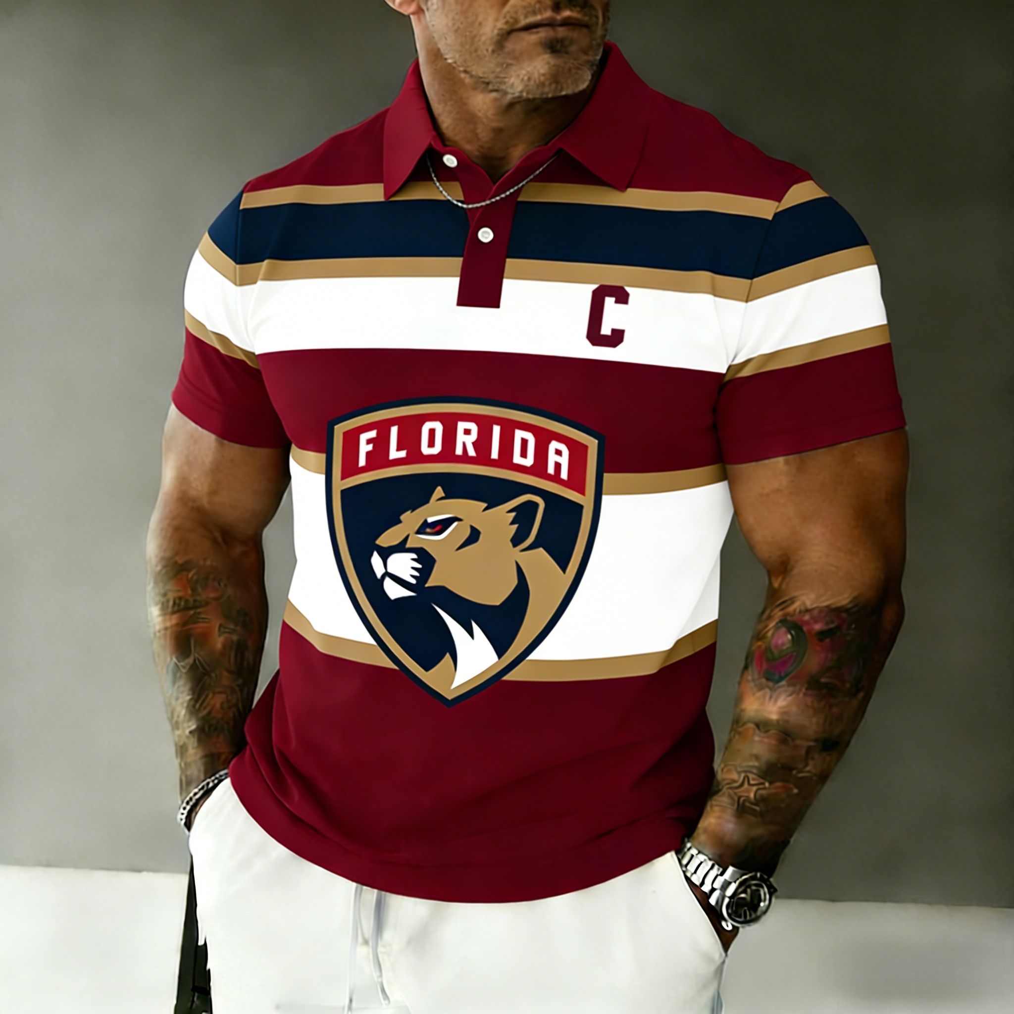 Florida Panthers captain's polo shirt