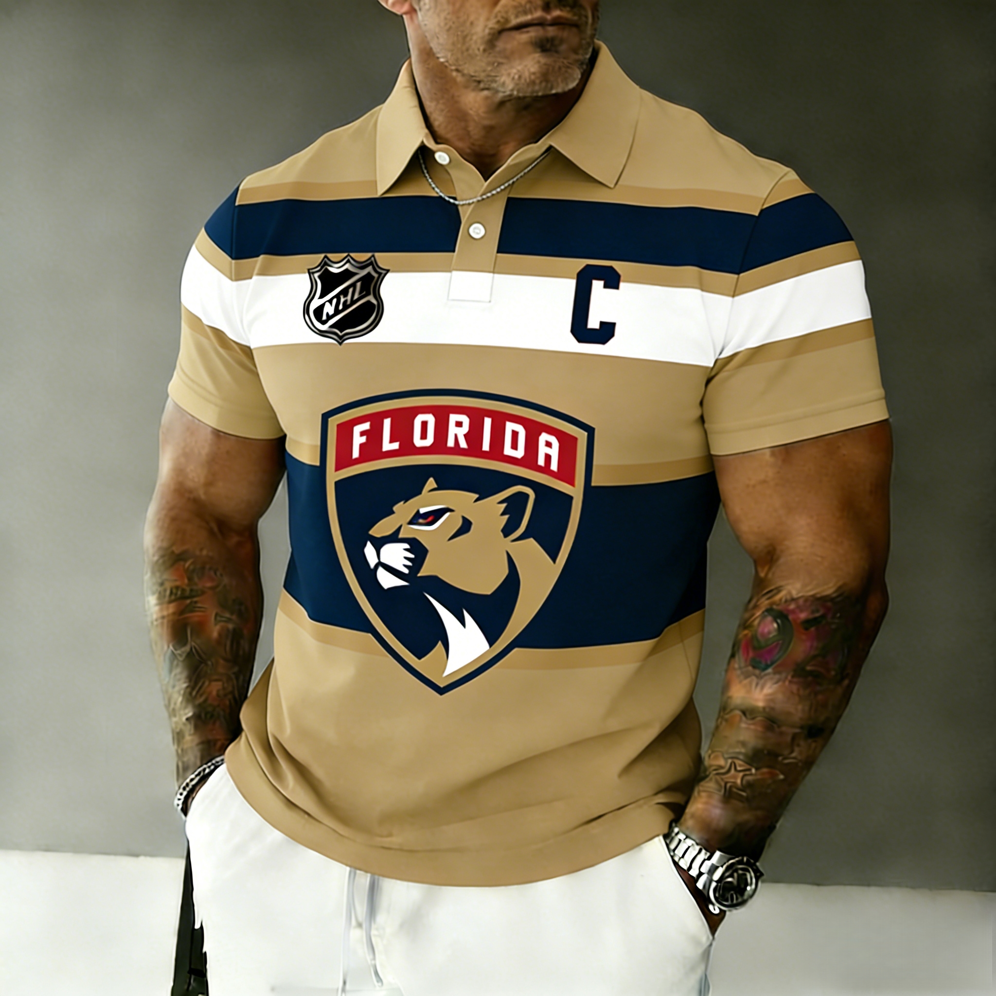 Florida Panthers captain's polo shirt