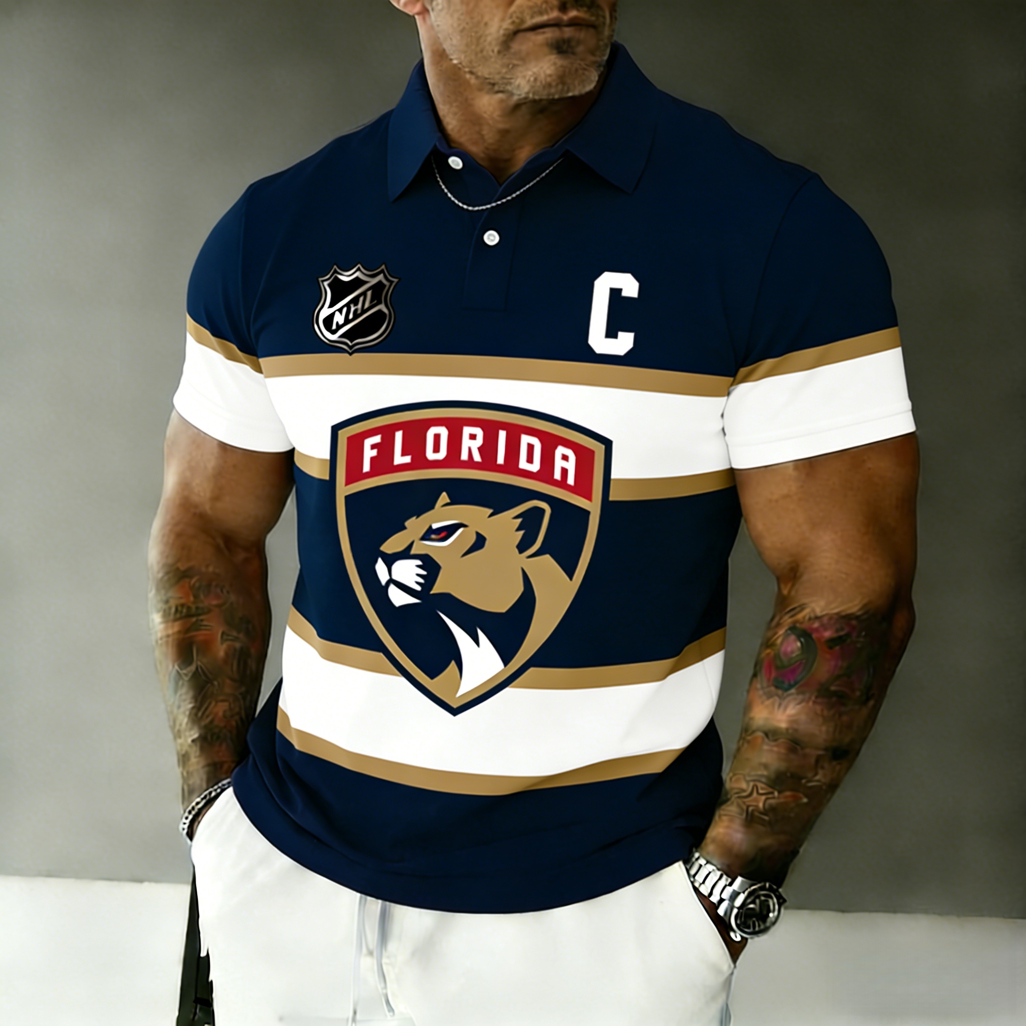 Florida Panthers captain's polo shirt