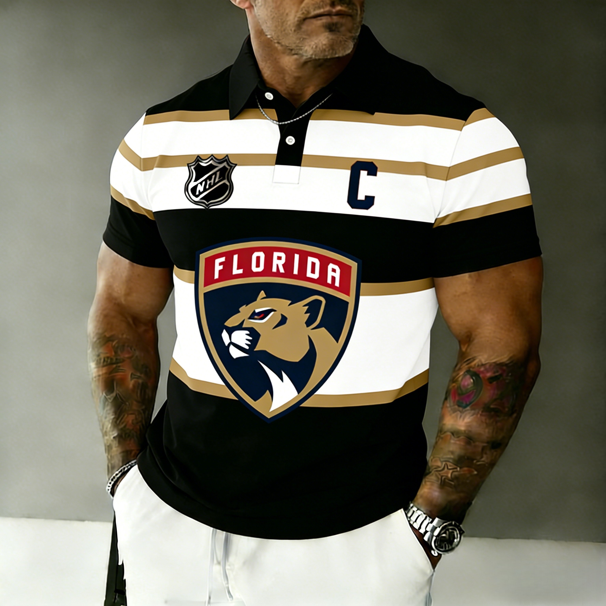Florida Panthers captain's polo shirt