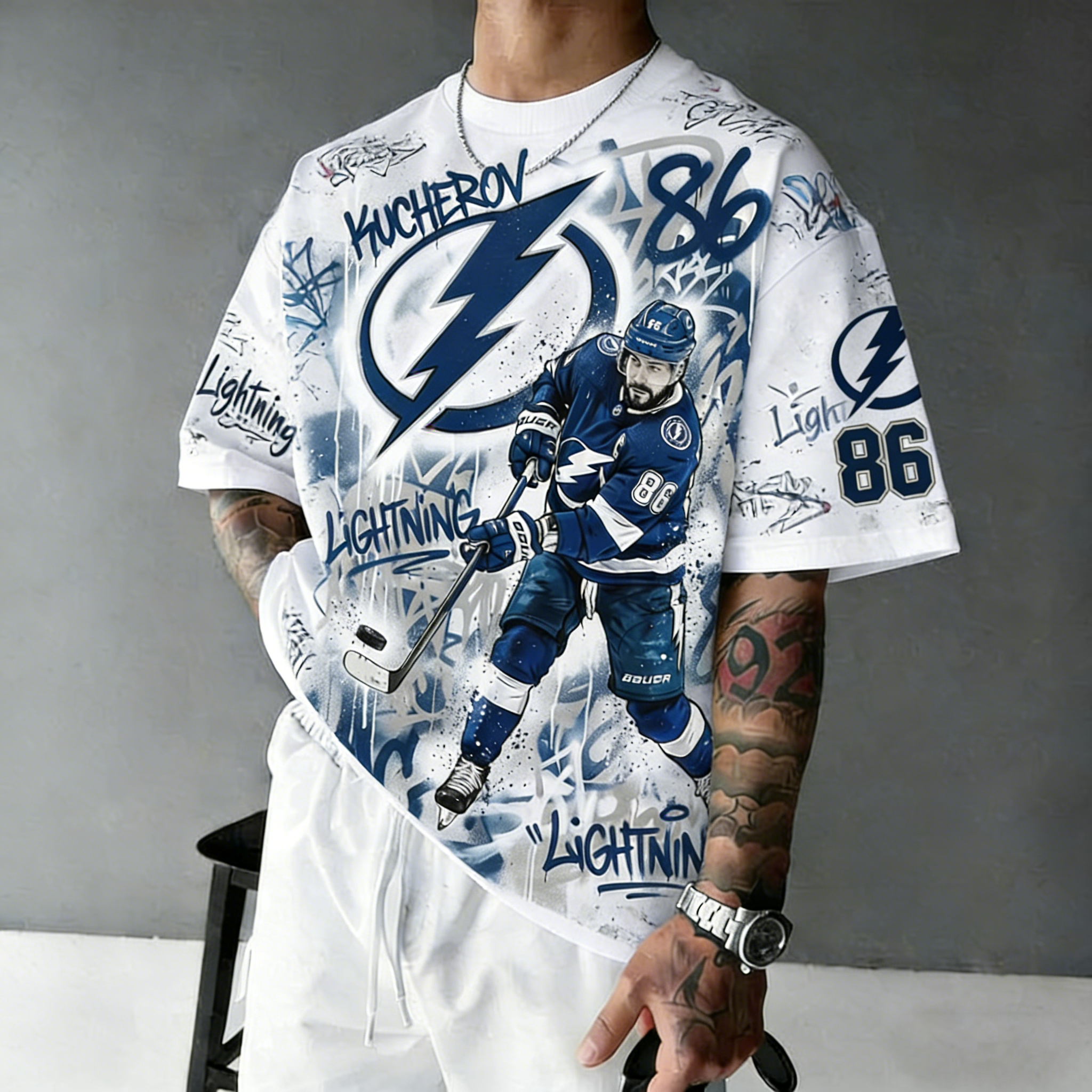 Unisex  "Tampa Bay Lightning"  Inspired Trendy T-shirt