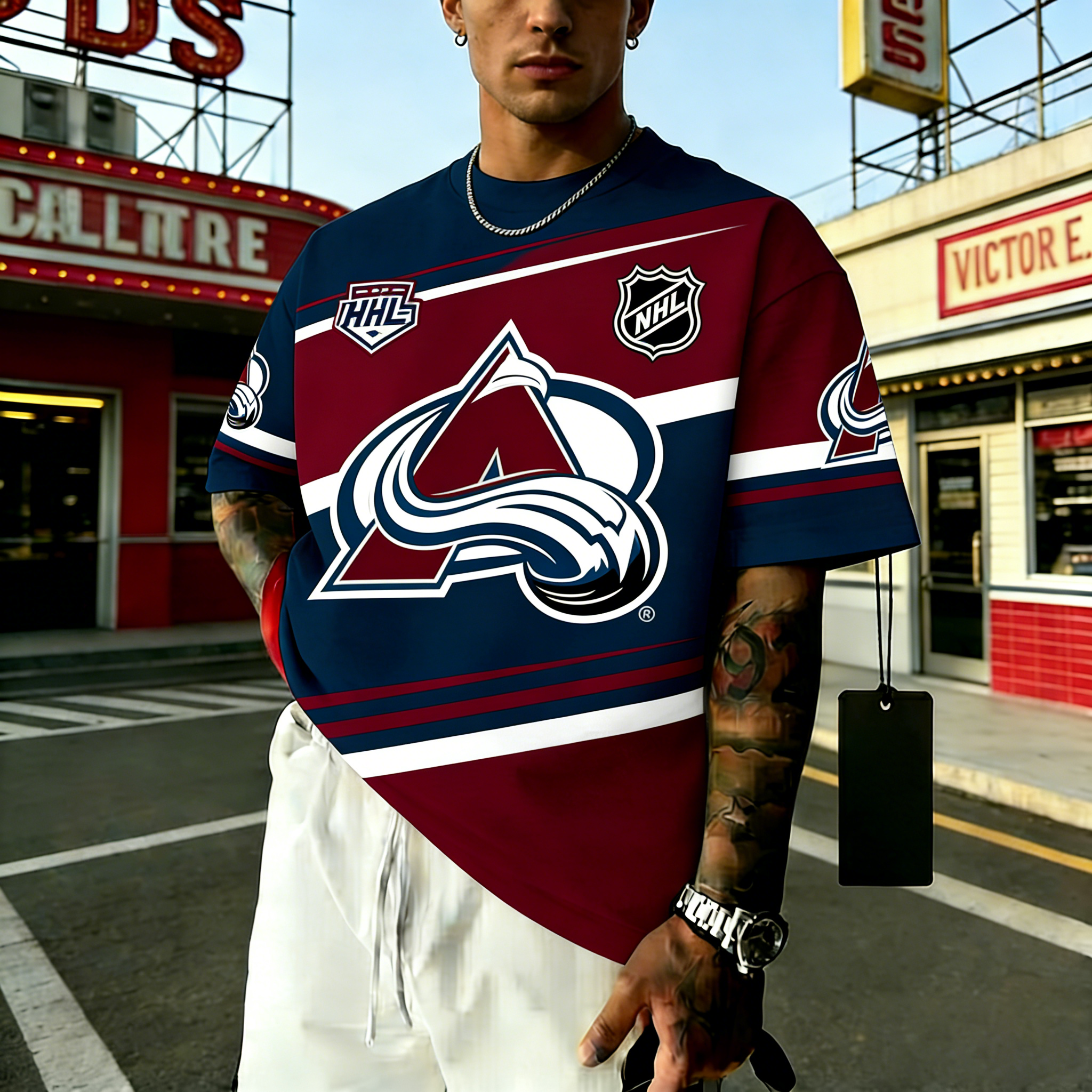 Unisex  "Colorado Avalanche"  Inspired Trendy T-shirt