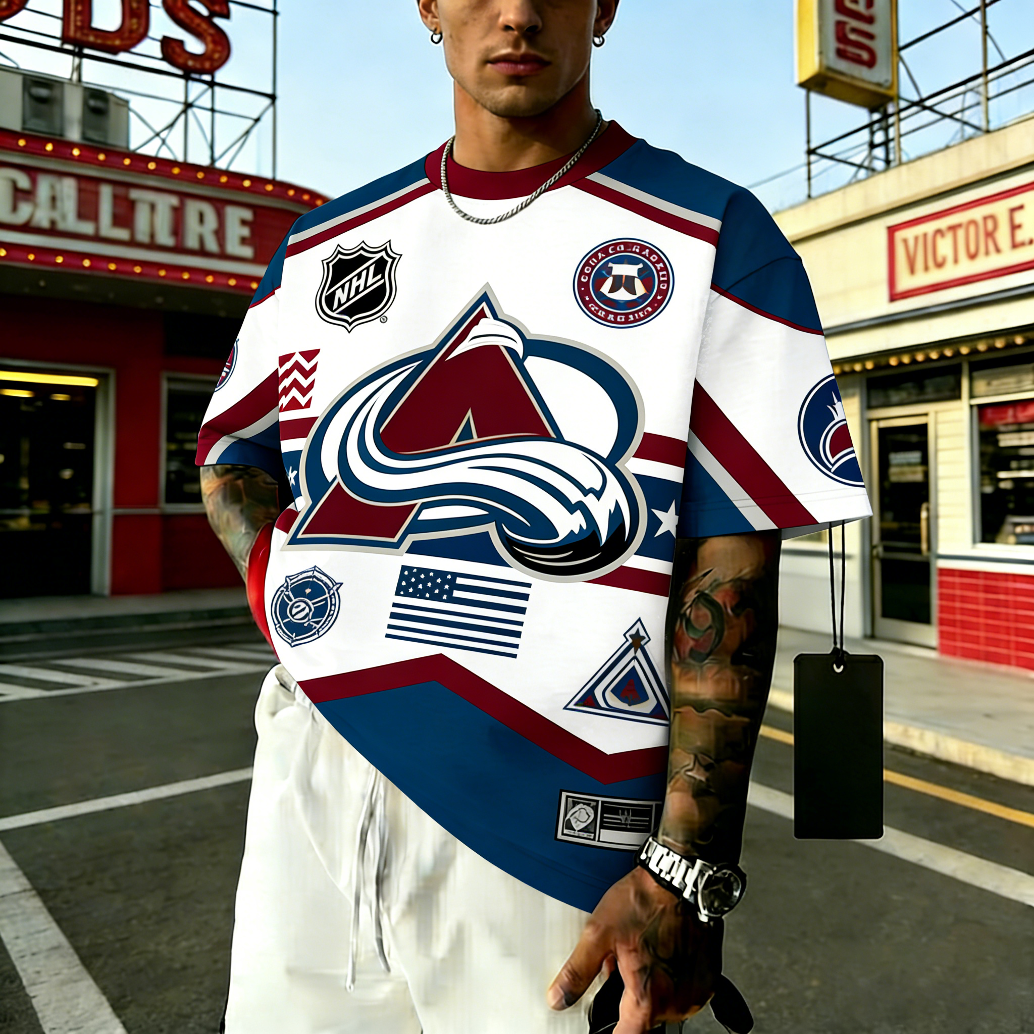 Unisex  "Colorado Avalanche"  Inspired Trendy T-shirt