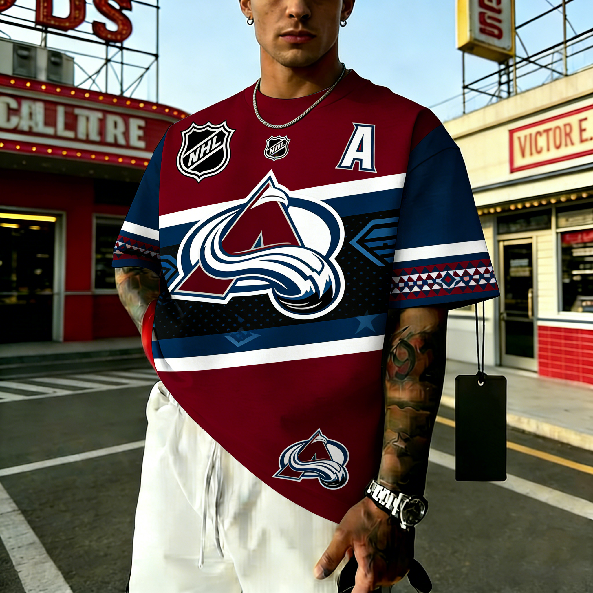 Unisex  "Colorado Avalanche"  Inspired Trendy T-shirt