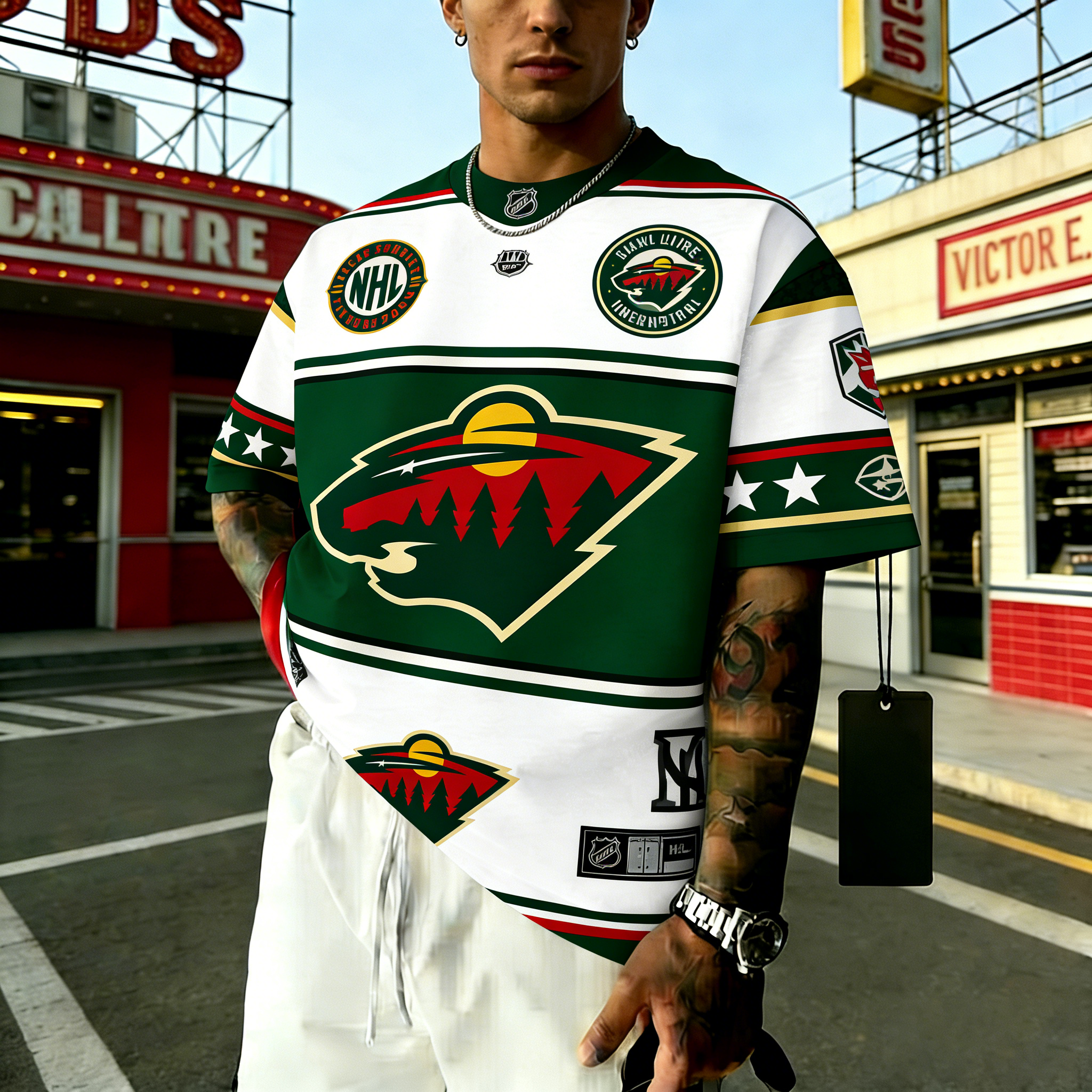 Unisex  "Minnesota Wild"  Inspired Trendy T-shirt