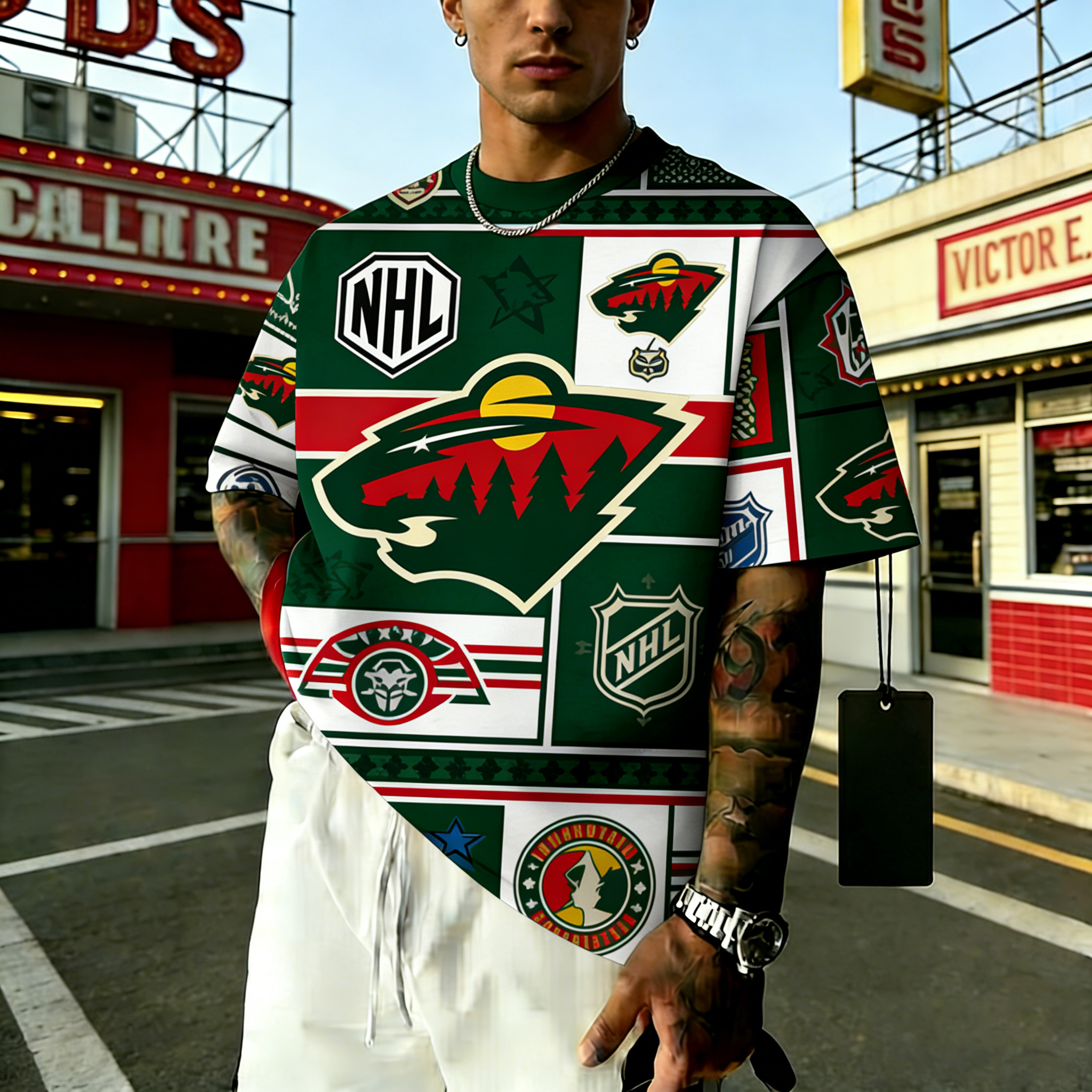 Unisex  "Minnesota Wild"  Inspired Trendy T-shirt