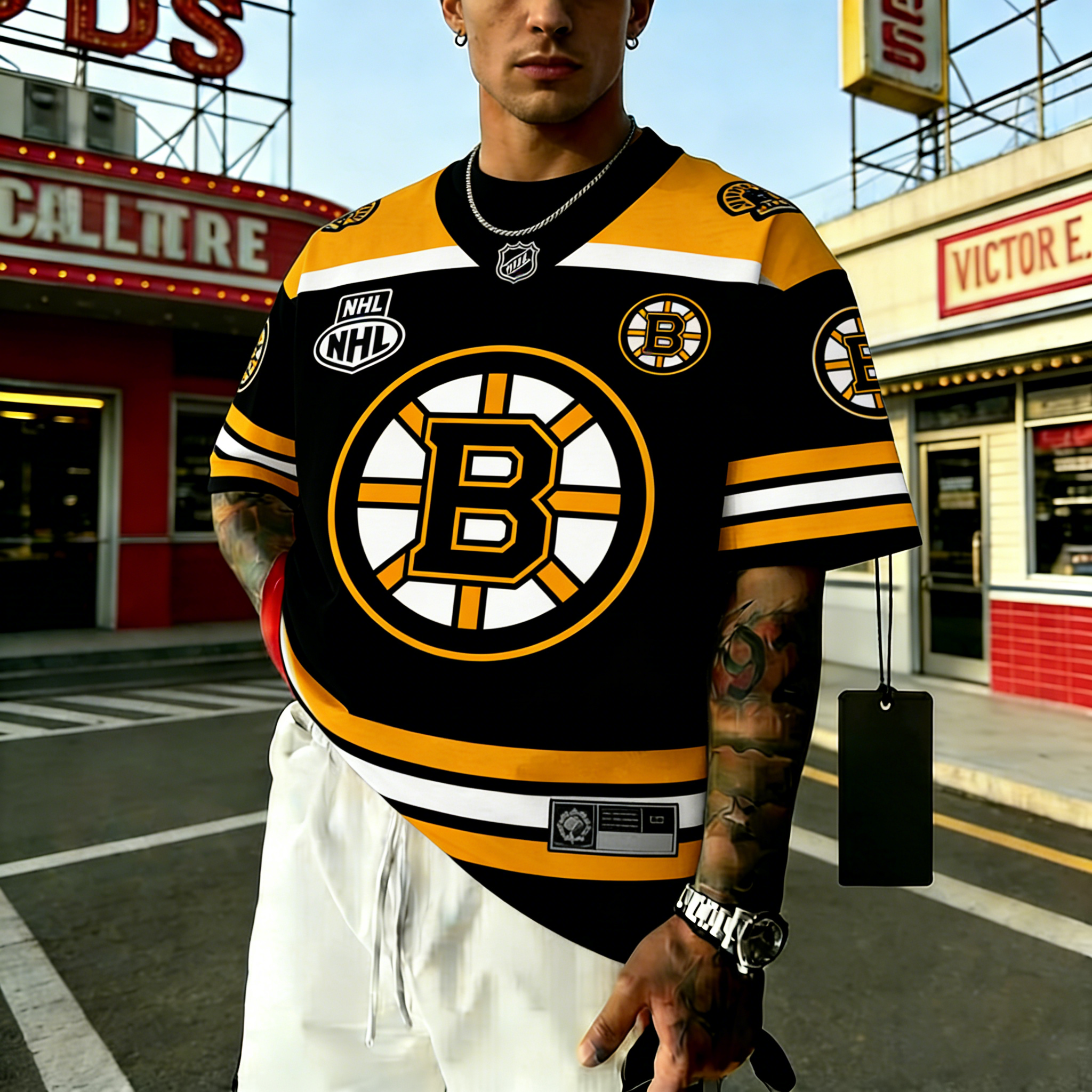 Unisex  "Boston Bruins"  Inspired Trendy T-shirt