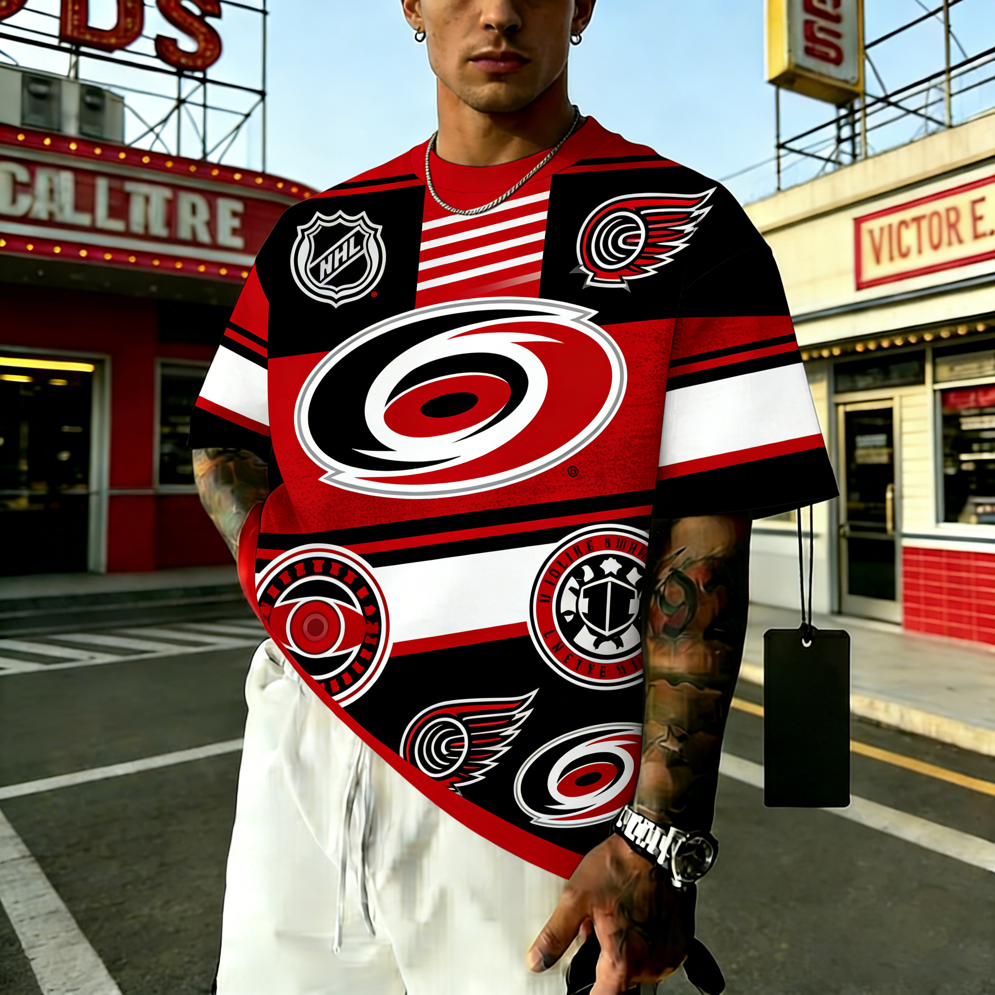 Unisex  "Carolina Hurricanes "  Inspired Trendy T-shirt