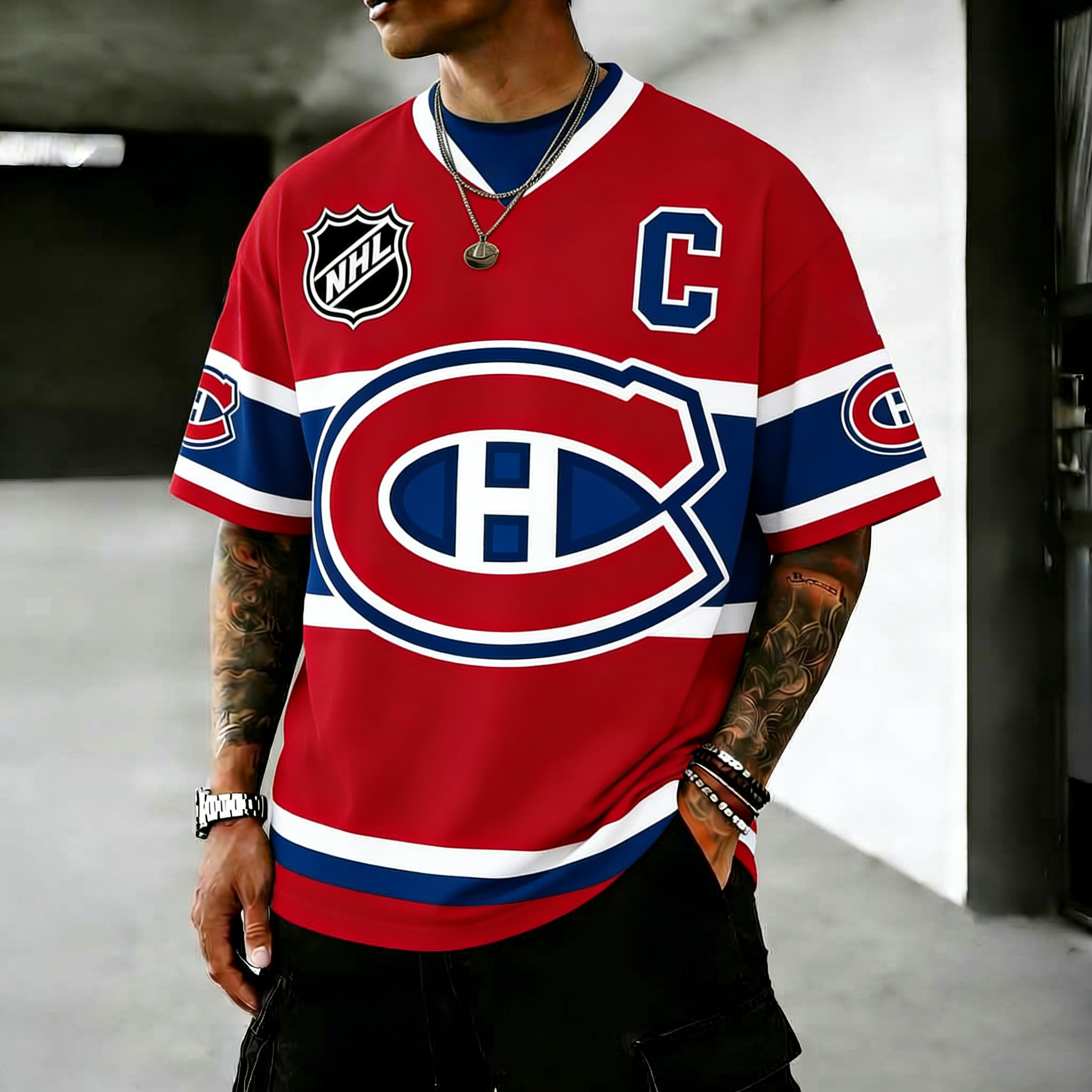 Unisex "Montreal Canadiens" Inspired Trendy T-shirt