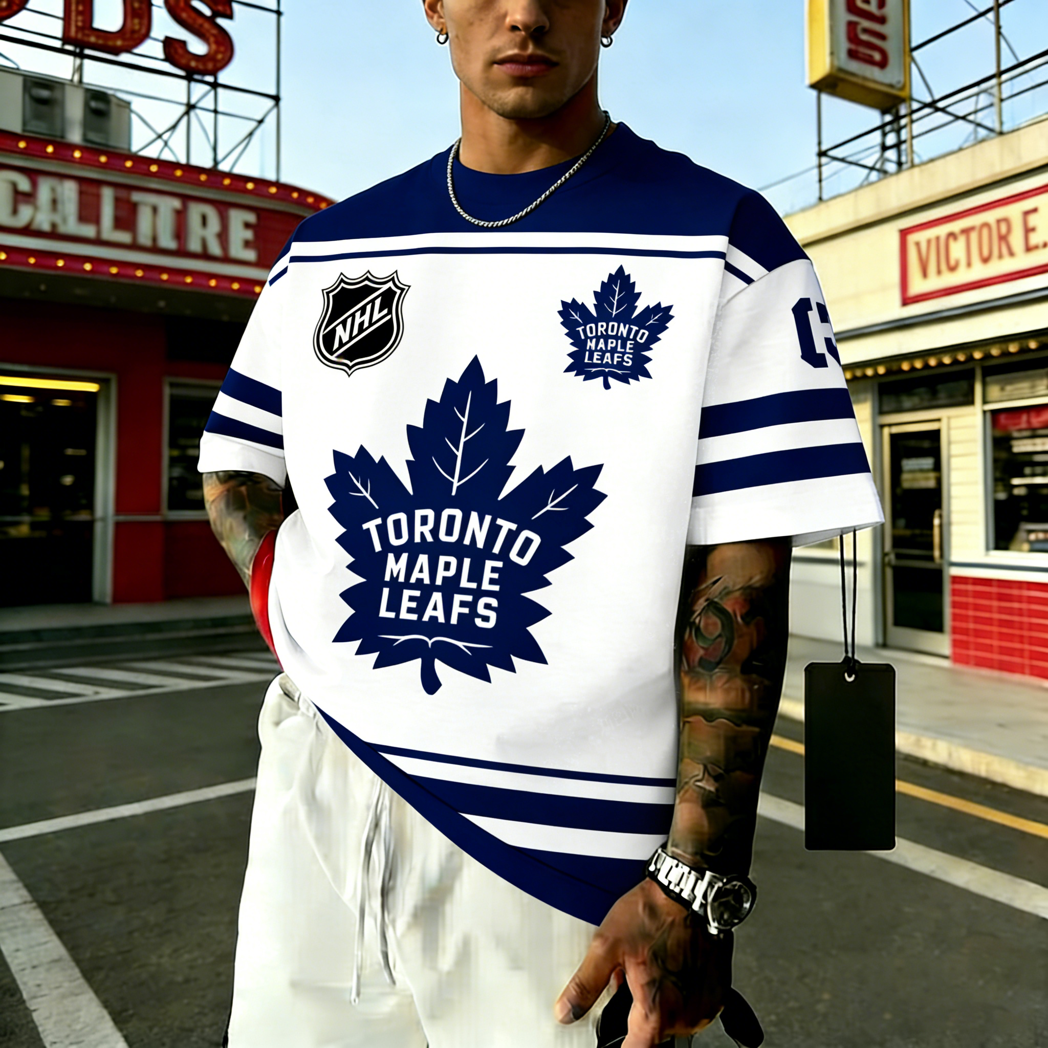 Unisex  "Toronto Maple Leafs"  Inspired Trendy T-shirt