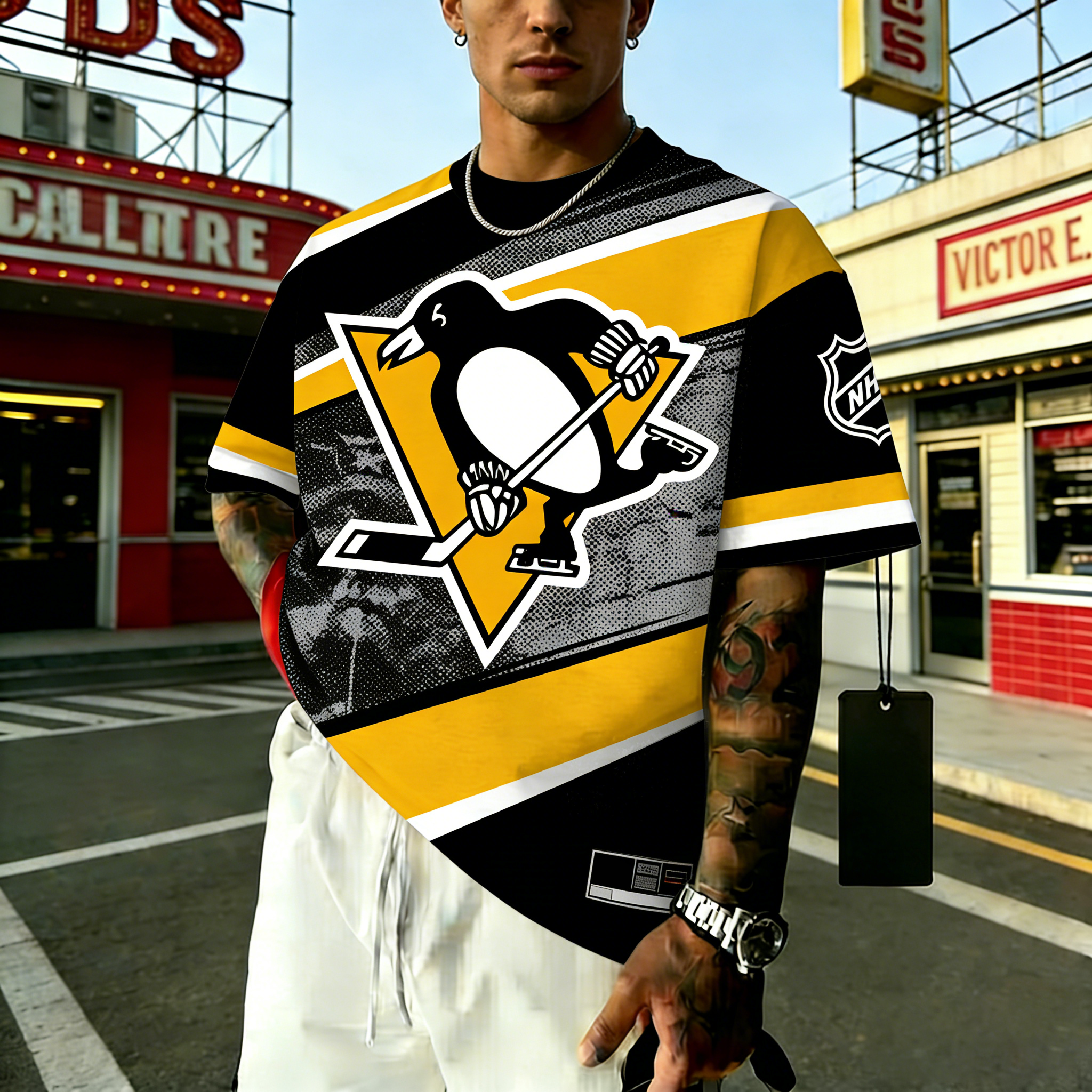 Unisex  "Pittsburgh Penguins"  Inspired Trendy T-shirt
