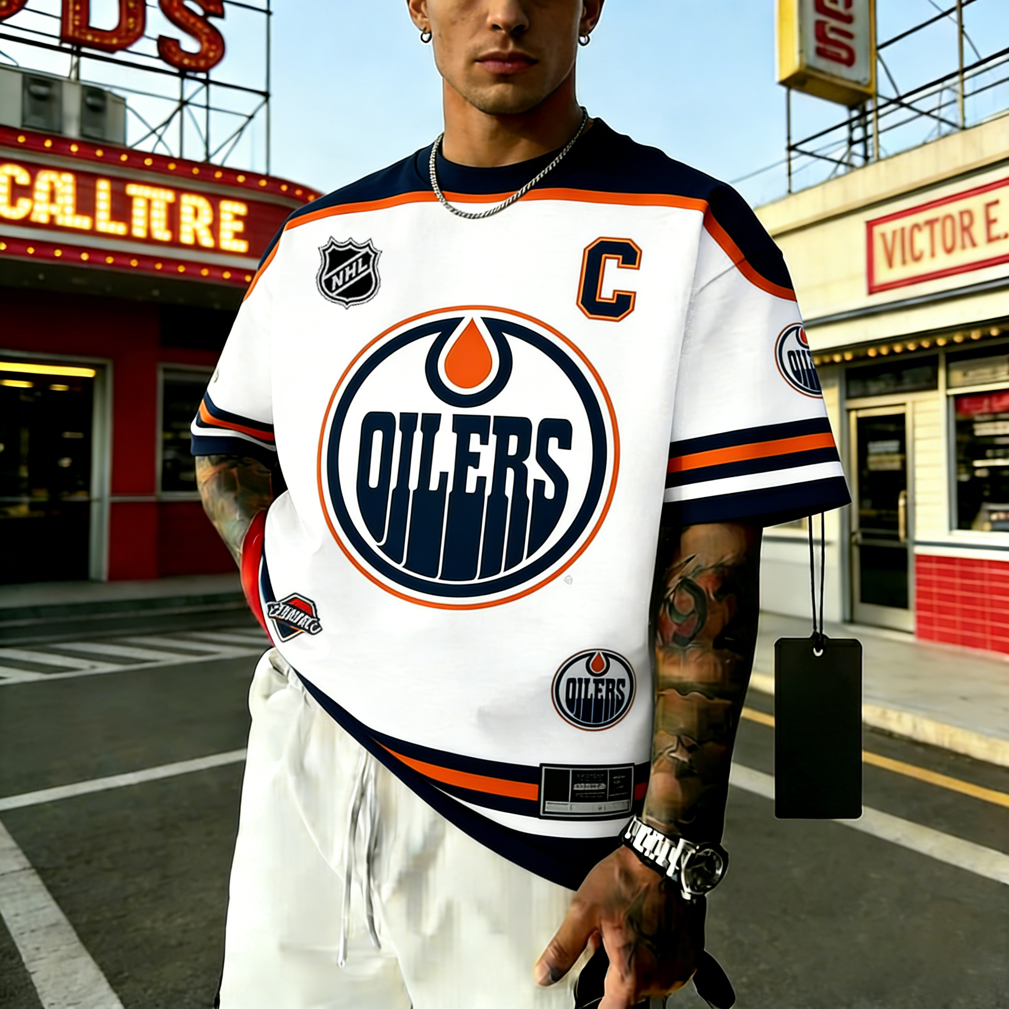 Unisex  "Edmonton Oilers"  Inspired Trendy T-shirt