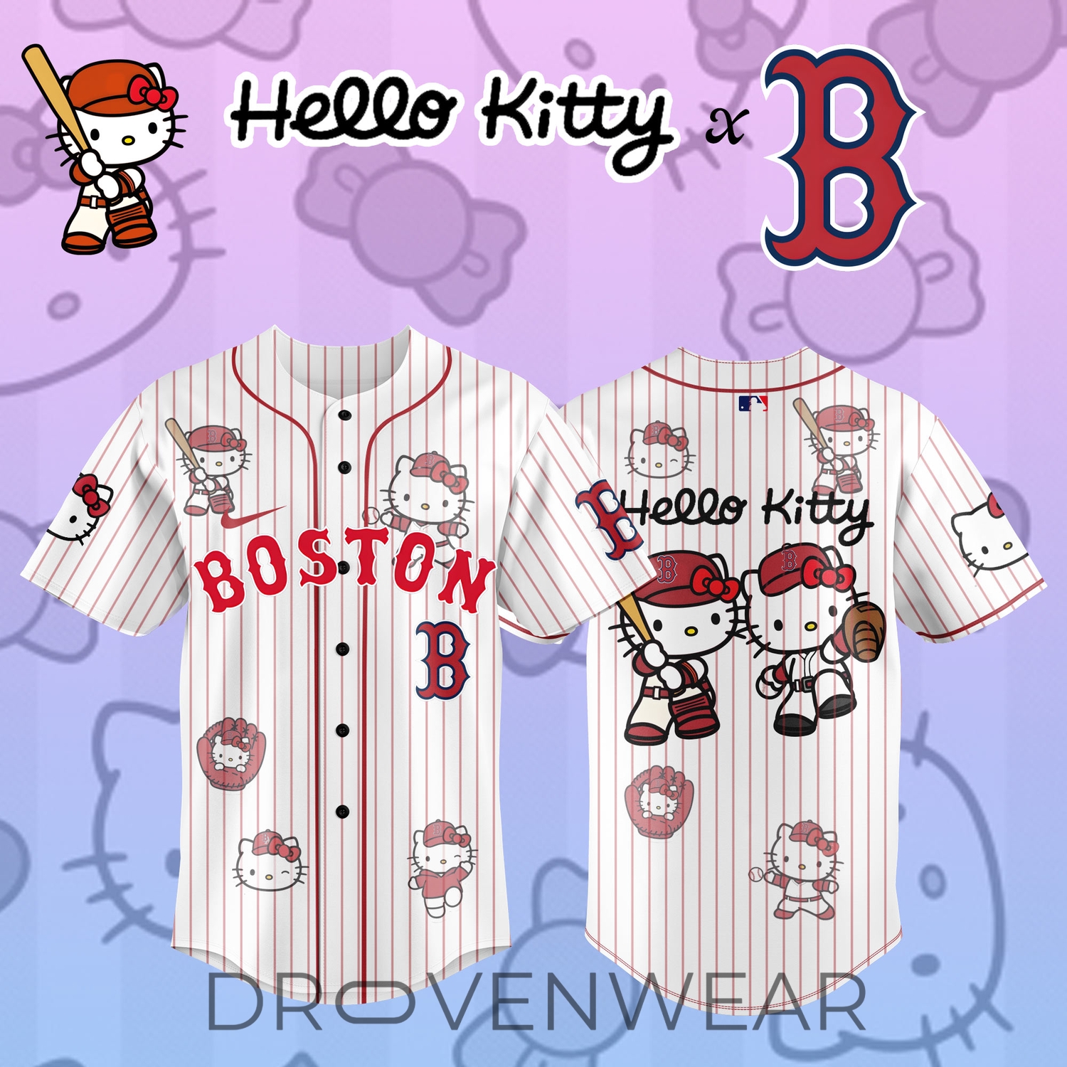 Boston Red Sox x Hello Kitty 2026 Limited Edition Fan Jersey