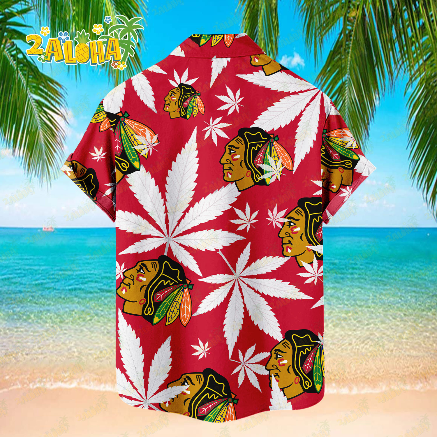Chicago Blackhawks | Hawaiian Shirt NHL S2