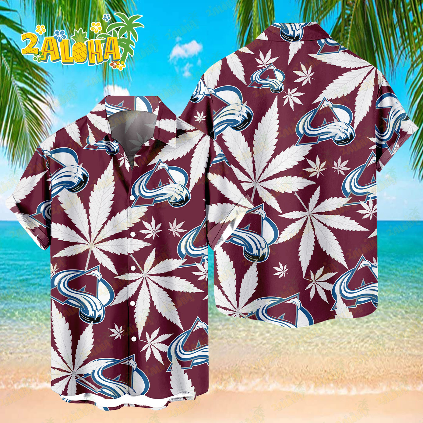 Colorado Avalanche | Hawaiian Shirt NHL S2