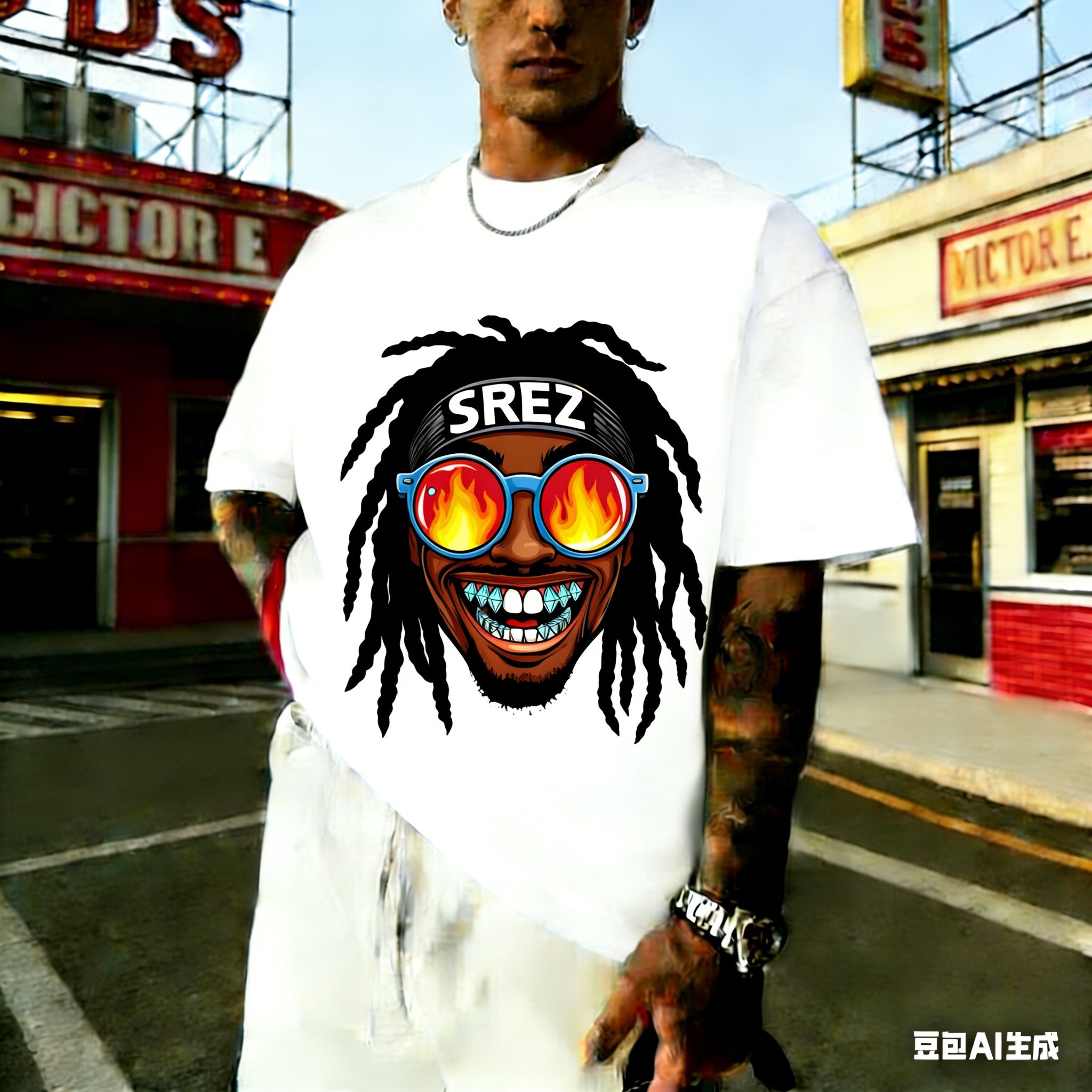 Men's Fashion Casual Crew Neck T-Shirt