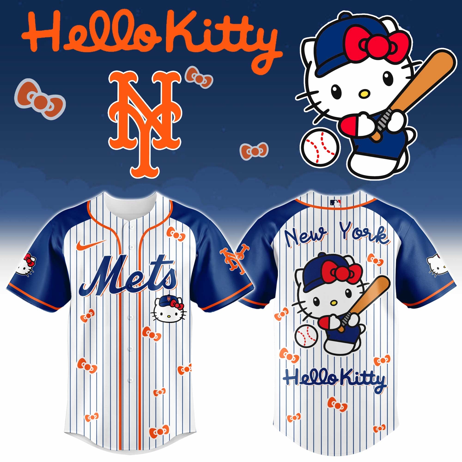 New York Mets x Hello Kitty 2026 Limited Editions Jersey
