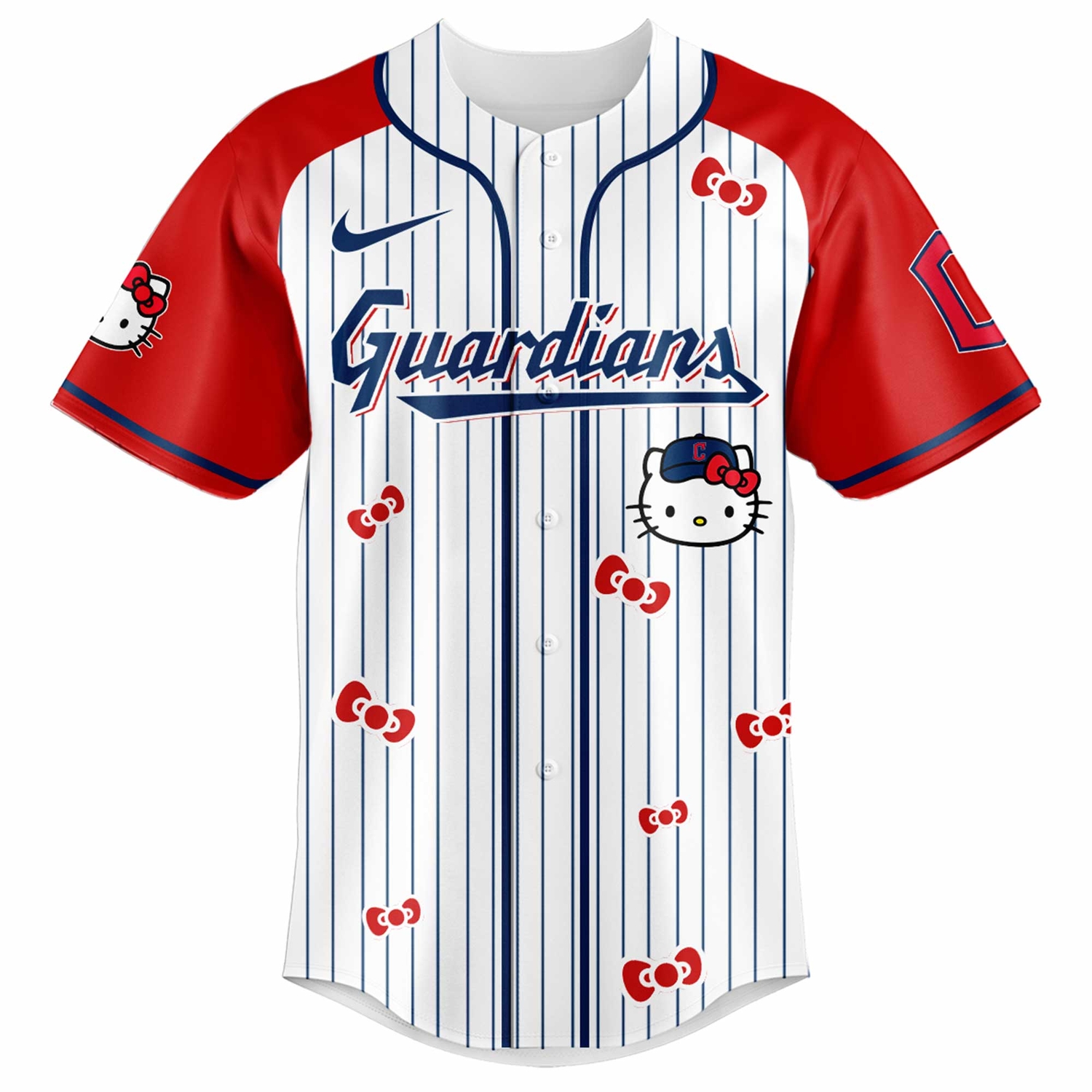 Cleveland Guardians x Hello Kitty 2026 Limited Editions Jersey