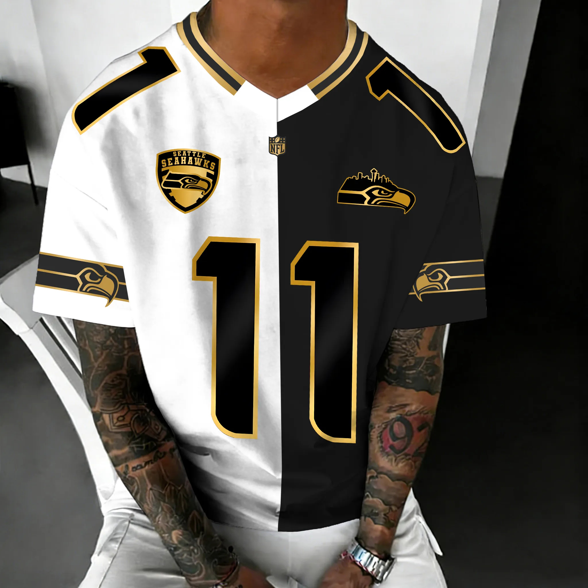 Unisex "Seattle Seahawks" Inspired Trendy T-shirt