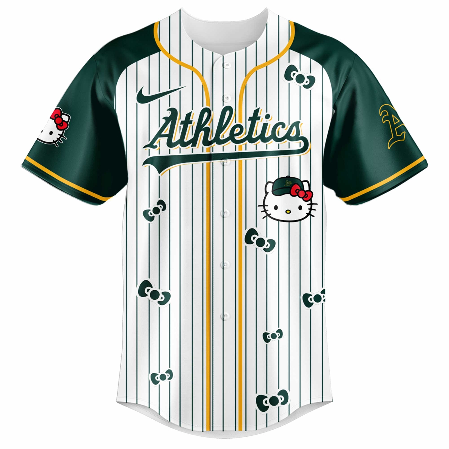 Oakland Athletics x Hello Kitty 2026 Limited Editions Jersey Oakland Athletics x Hello Kitty 2026 Limited Editions Jersey