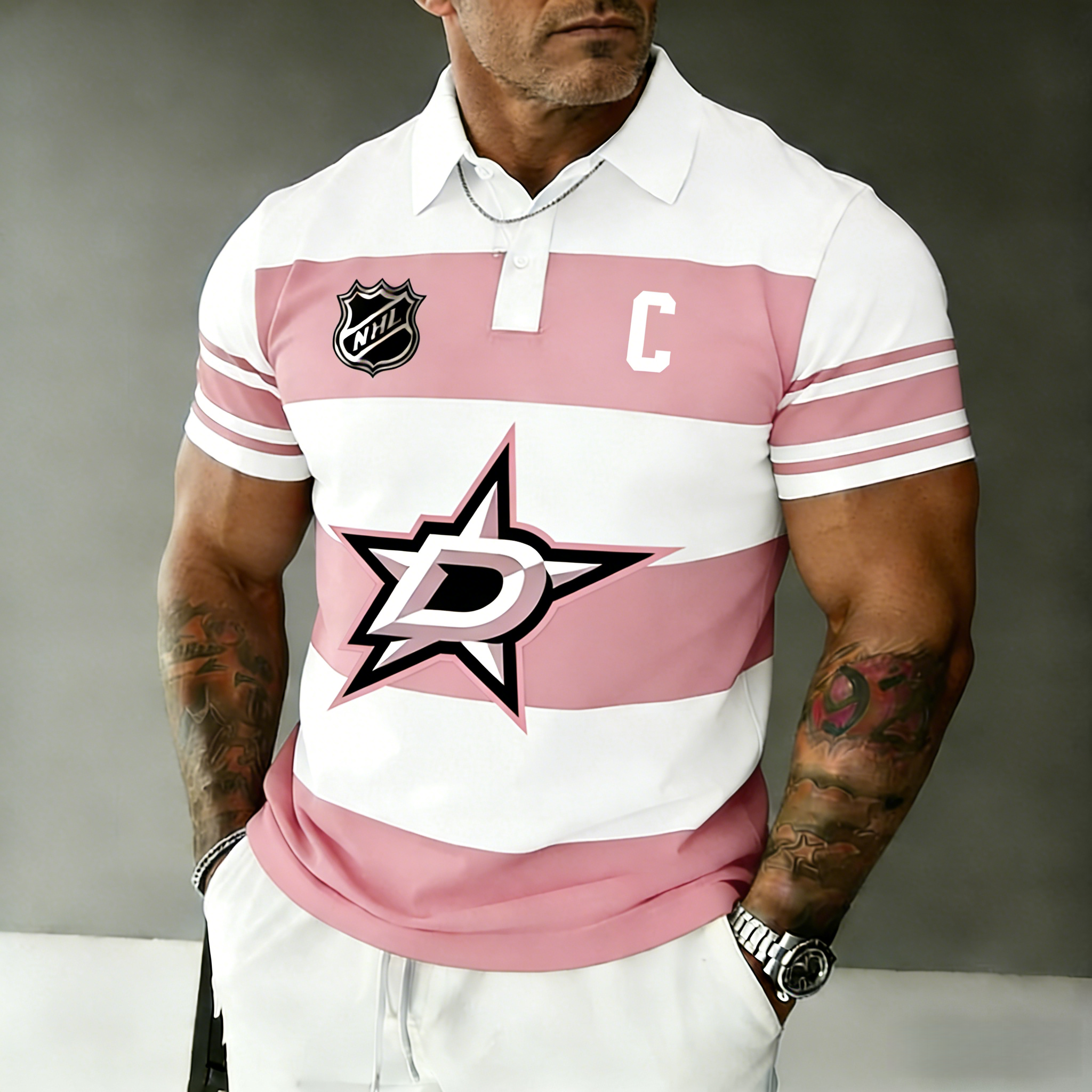 Dallas Stars captain's polo shirt