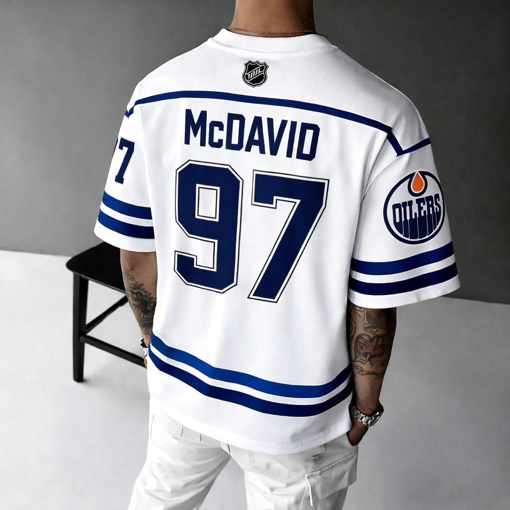 "Edmonton Oilers #97" Inspired Trendy T-shirt