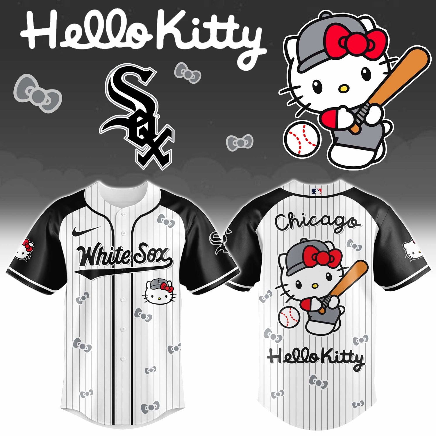 Chicago White Sox x Hello Kitty 2026 Limited Editions Jersey