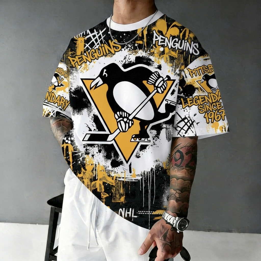 Unisex "Pittsburgh Penguins" Inspired Trendy T-shirt