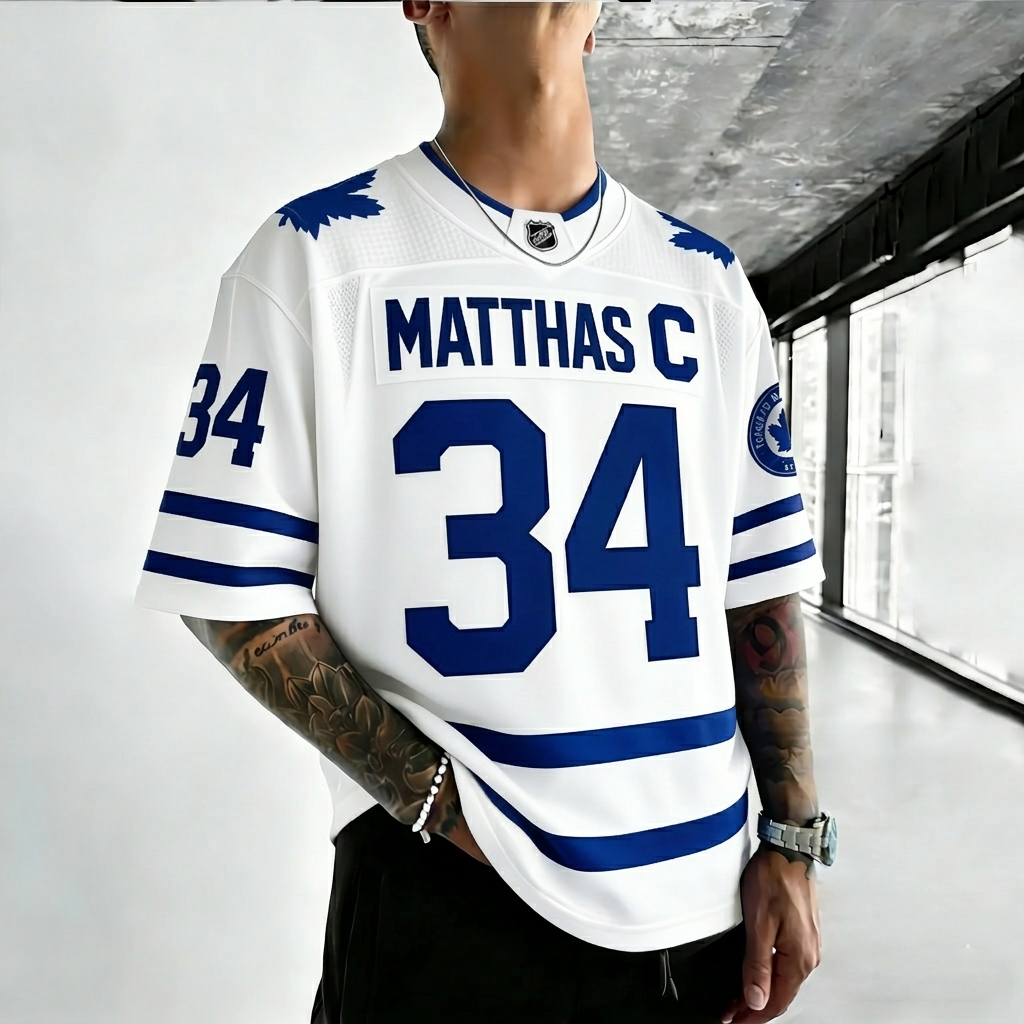 "Toronto maple leafs #34"  Inspired Trendy T-shirt