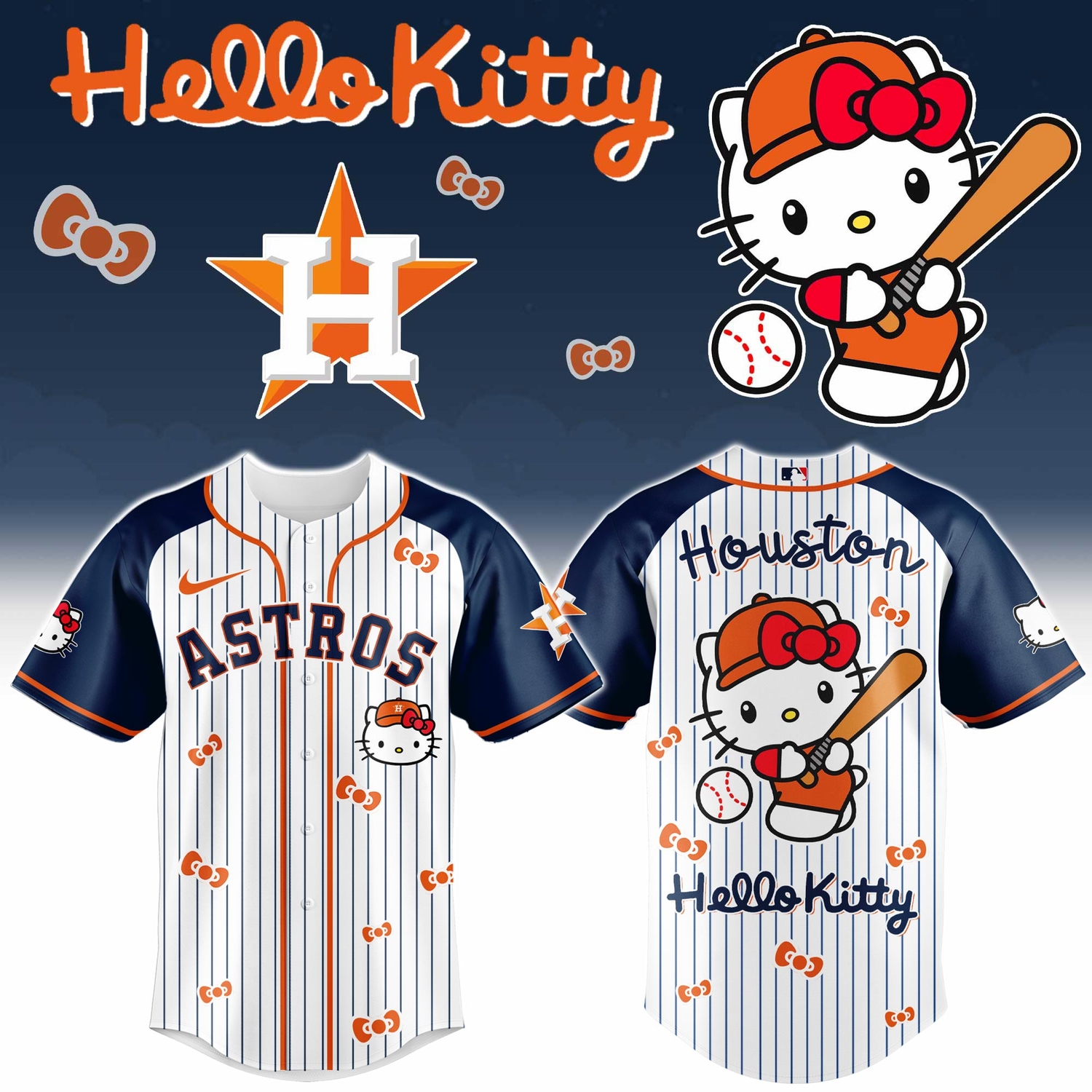 Houston Astros x Hello Kitty 2026 Limited Editions Jersey