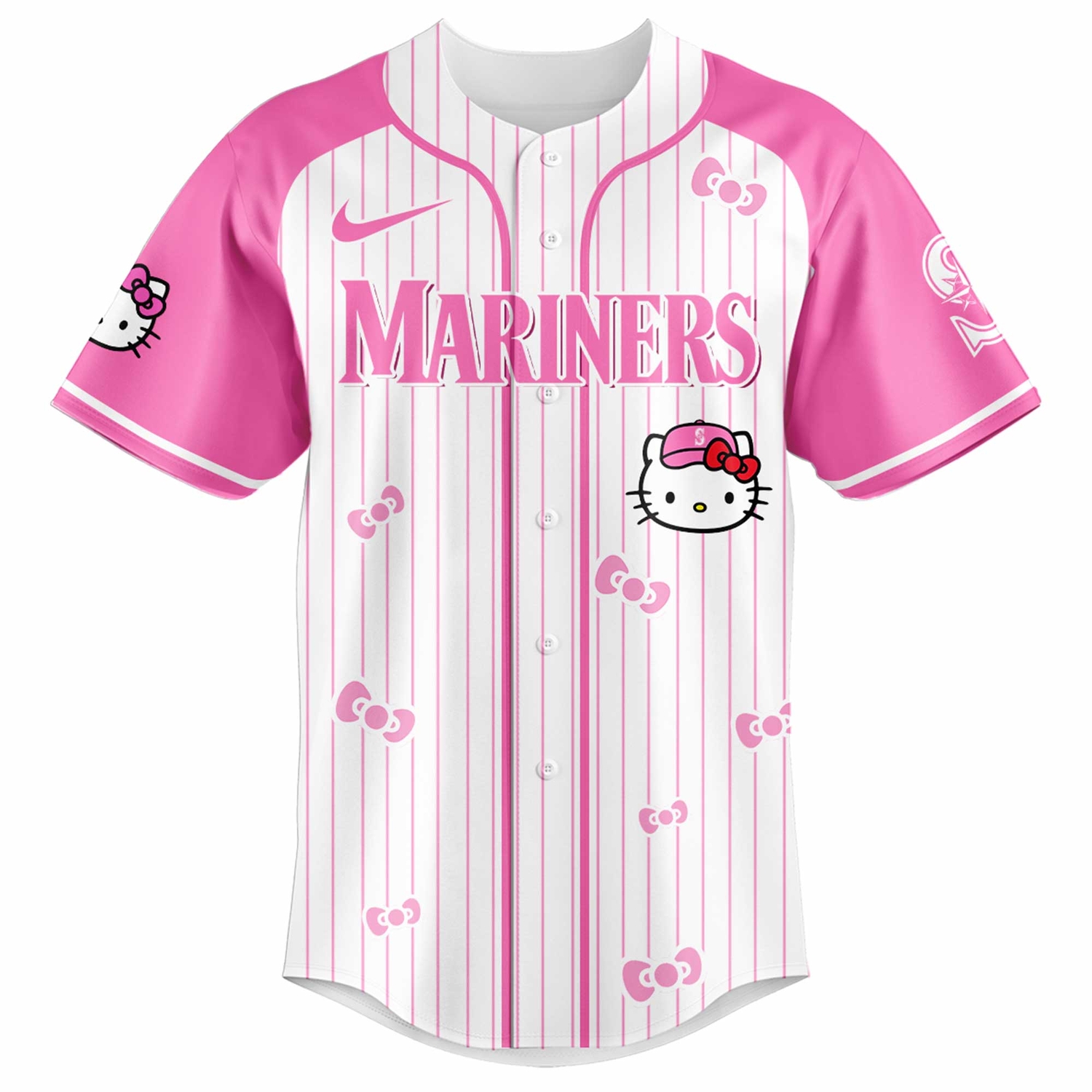 Seattle Mariners x Hello Kitty 2026 Limited Editions Jersey Ver 2