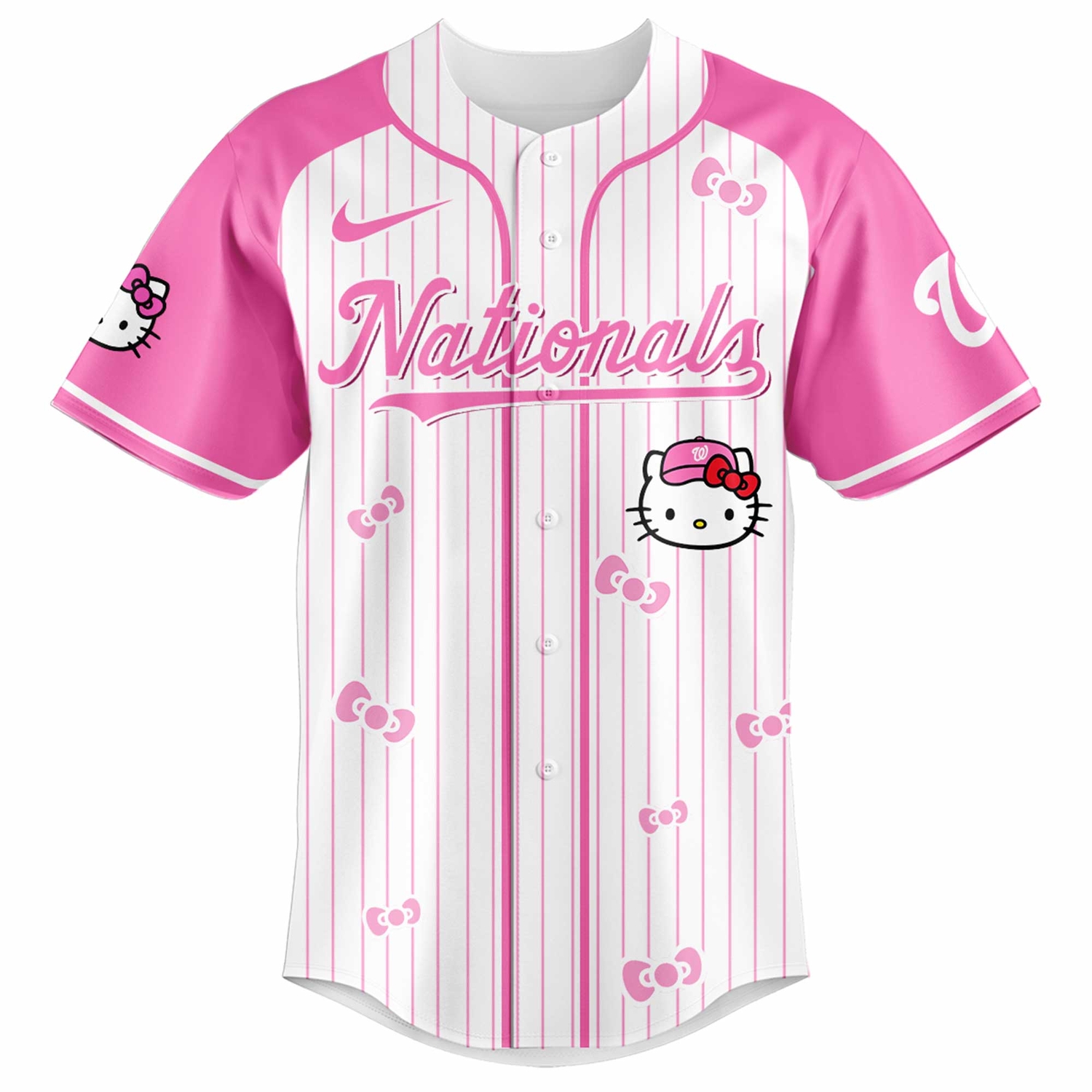 Washington Nationals x Hello Kitty 2026 Limited Editions Jersey Ver 2