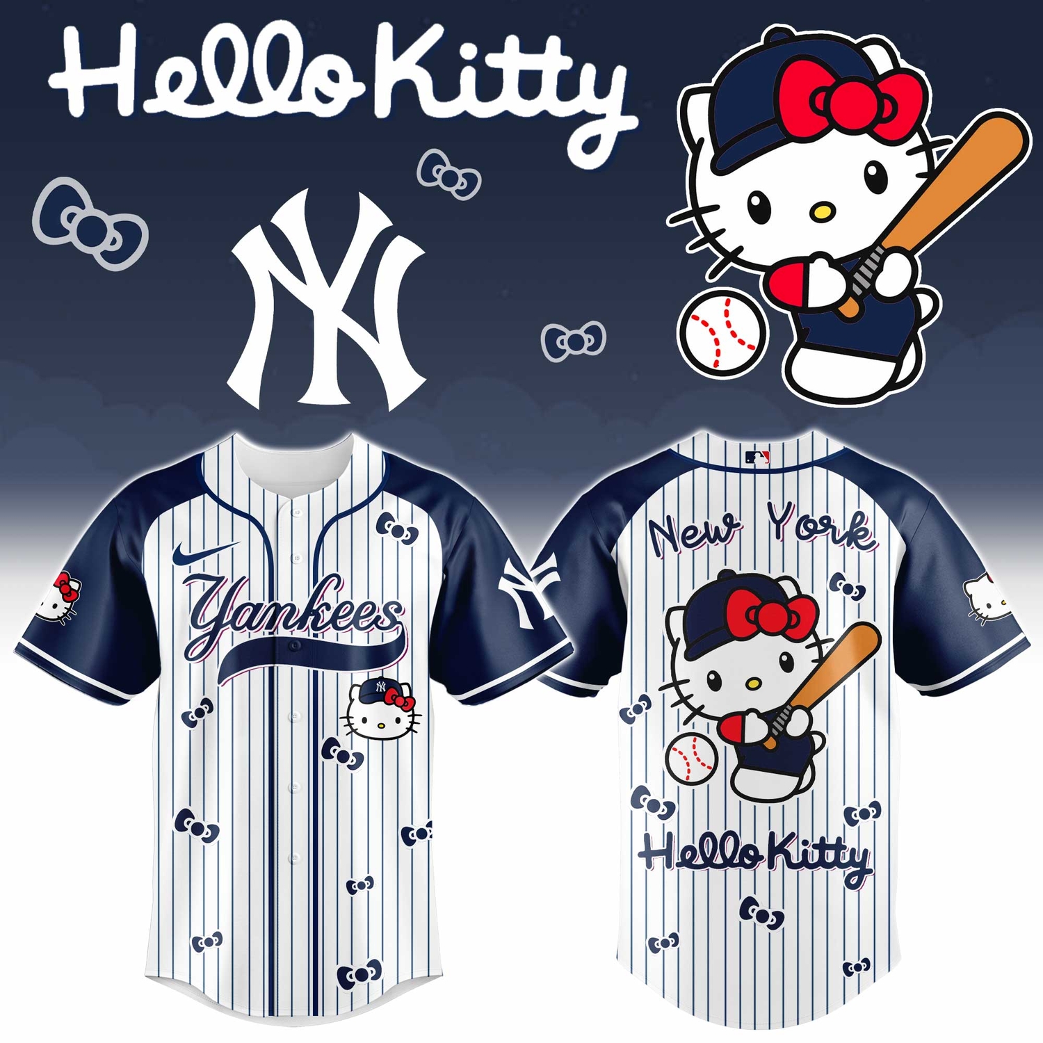 New York Yankees x Hello Kitty 2026 Limited Editions Jersey