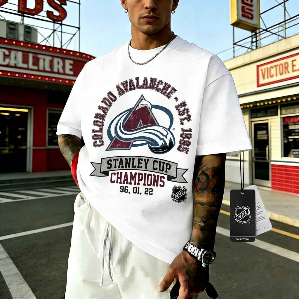 Unisex  "Colorado Avalanche"  Inspired Trendy T-shirt