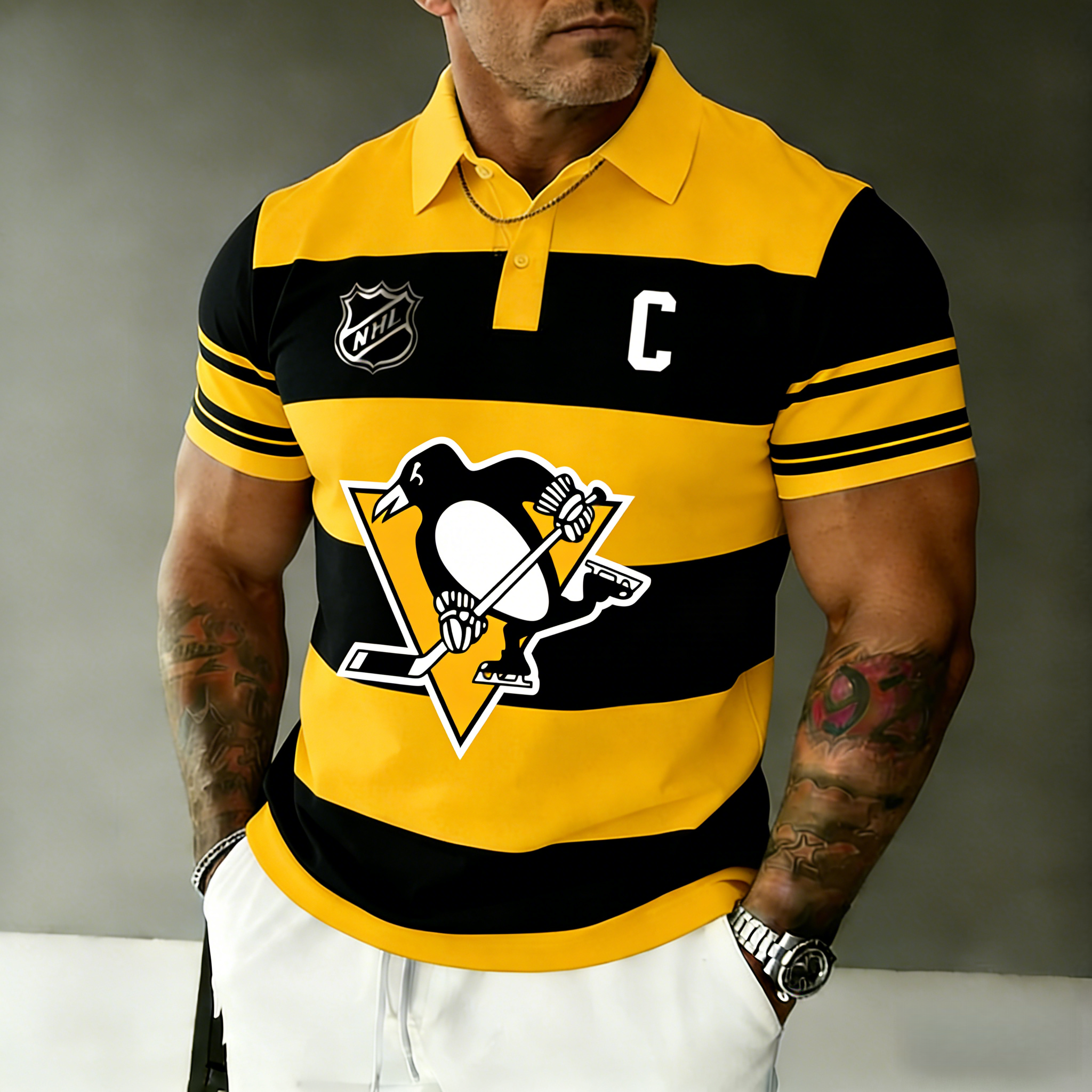 Anaheim Ducks captain's polo shirt