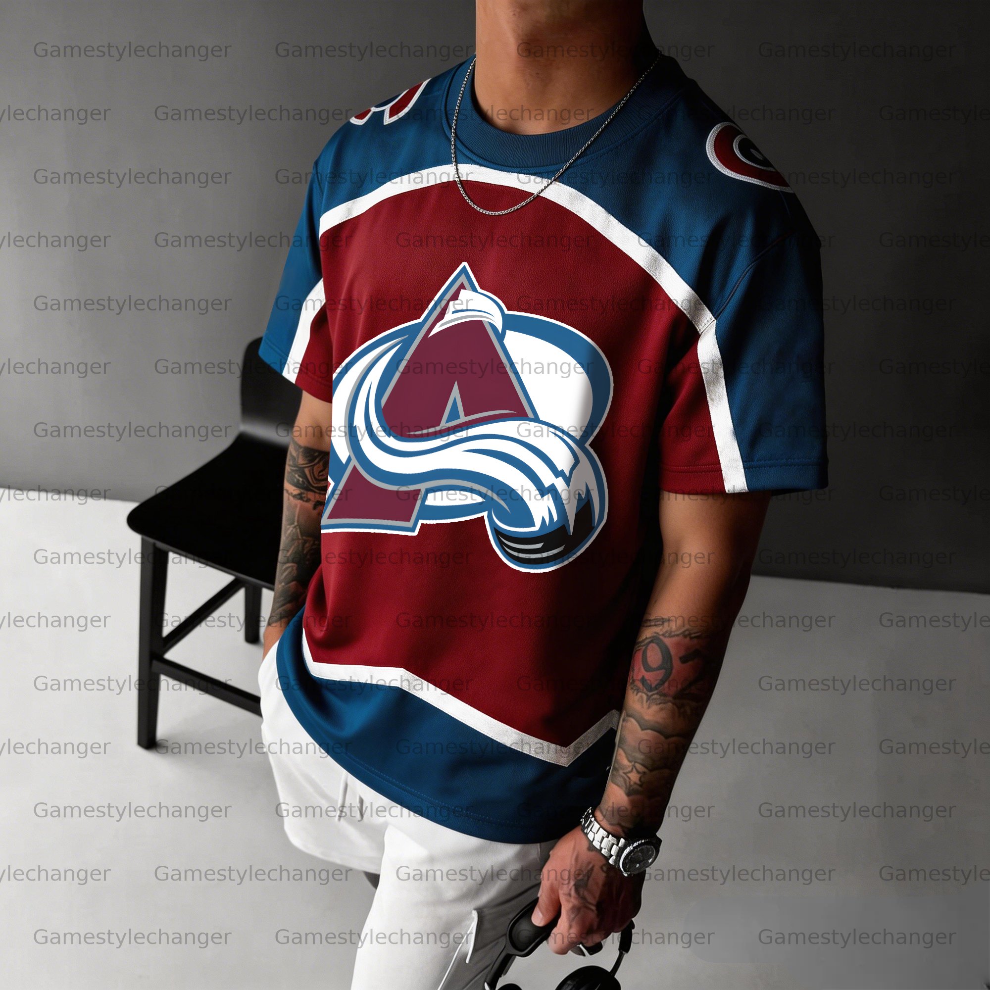 Unisex  "Colorado Avalanche"  Inspired Trendy T-shirt
