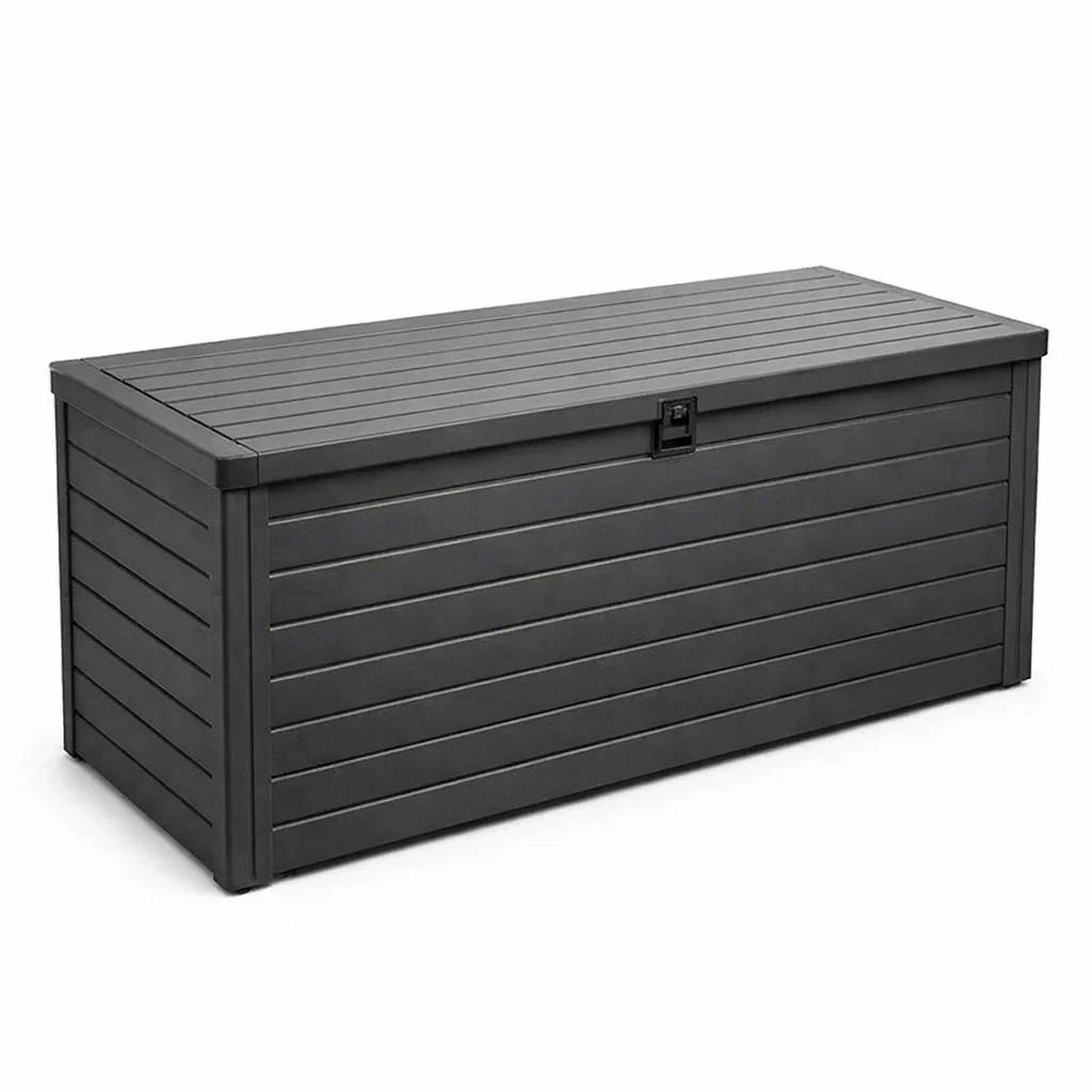 Contenitore in plastica nera 120x45x60 cm-NOOKHAVENZ