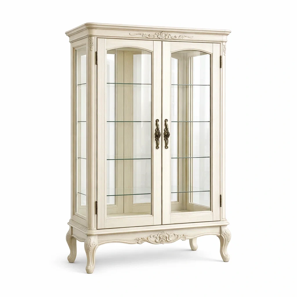 Vetrina in legno con ripiani in vetro temperato-NOOKHAVENZ