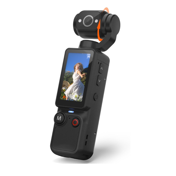 Ultra-Portable 2.5K POV Camera with Rotating Lens