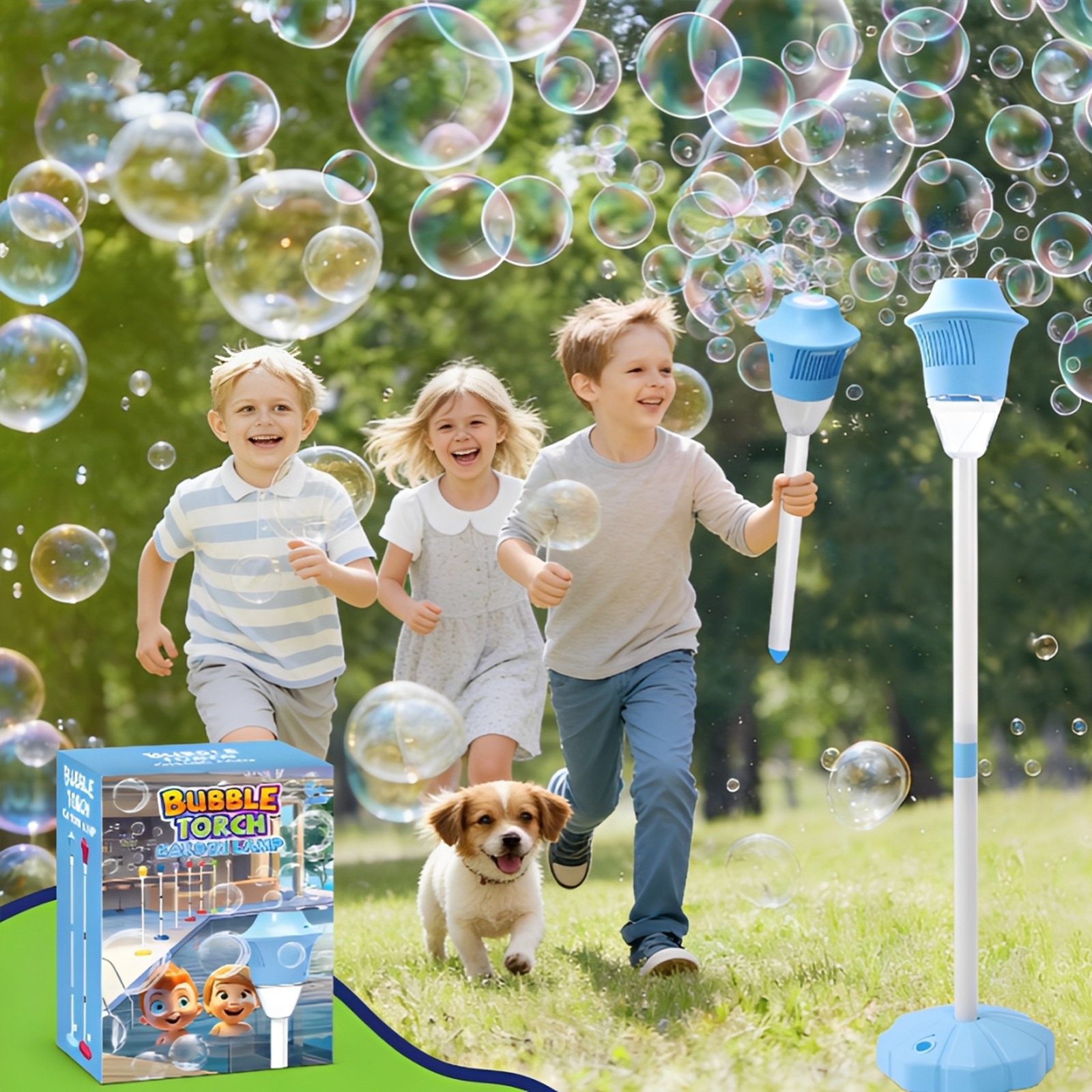 Automatic Bubble Machine for Kids