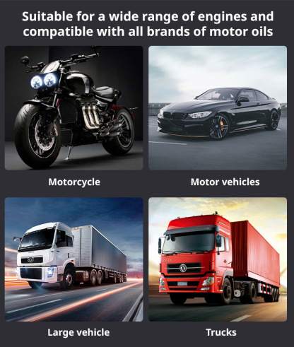 High Performance Anti-Wear Engine Lubricant, Durable Friction Protection Agent for Vehicles