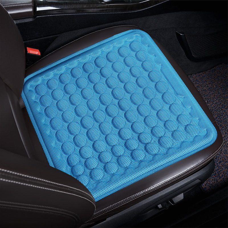 Summer honeycomb cooling gel seat cushion, multi-functional ice pad, breathable car mat, all-season cooling gel seat cushion.